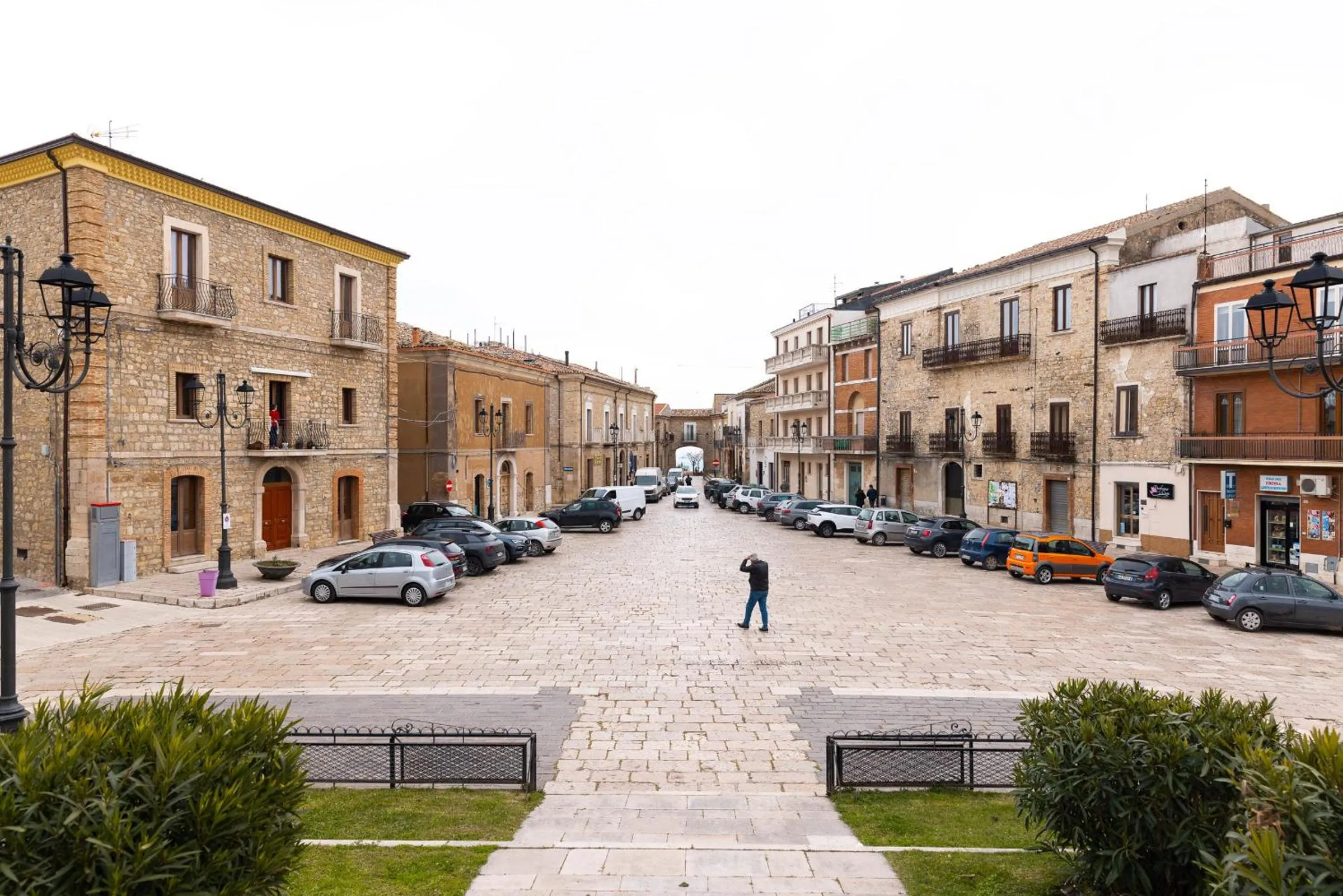 City view in AGORA' Castelnuovo della Daunia