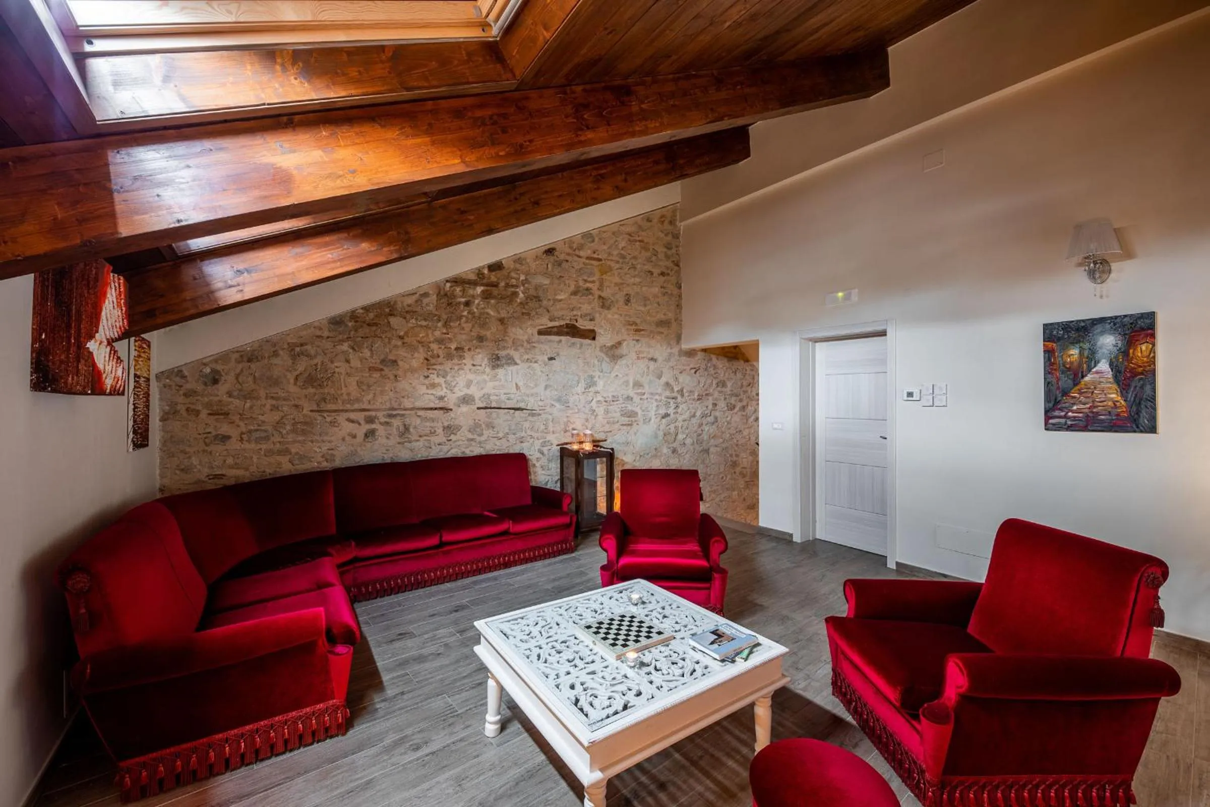 Communal lounge/ TV room in AGORA' Castelnuovo della Daunia