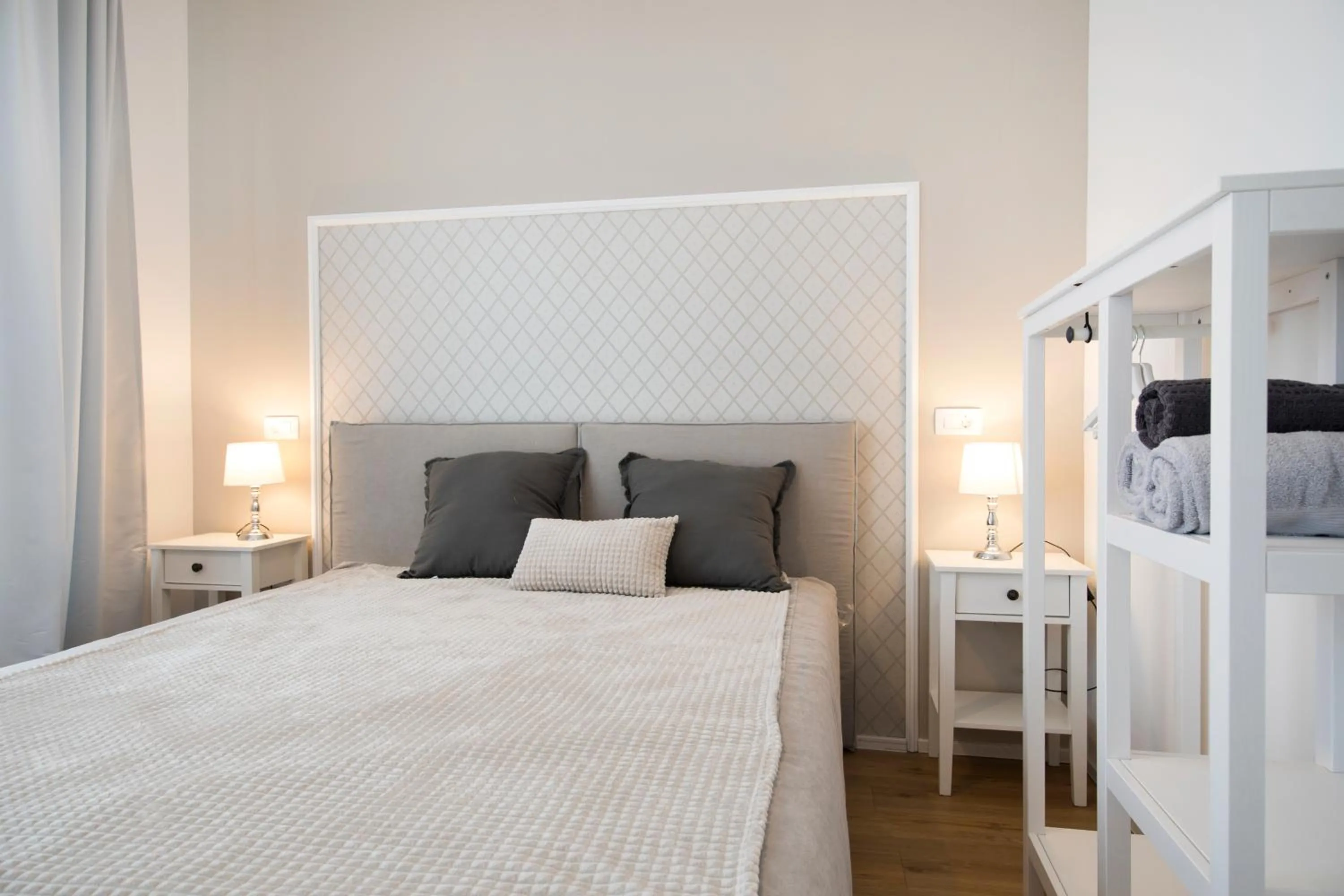 Bed in Cozy apartments