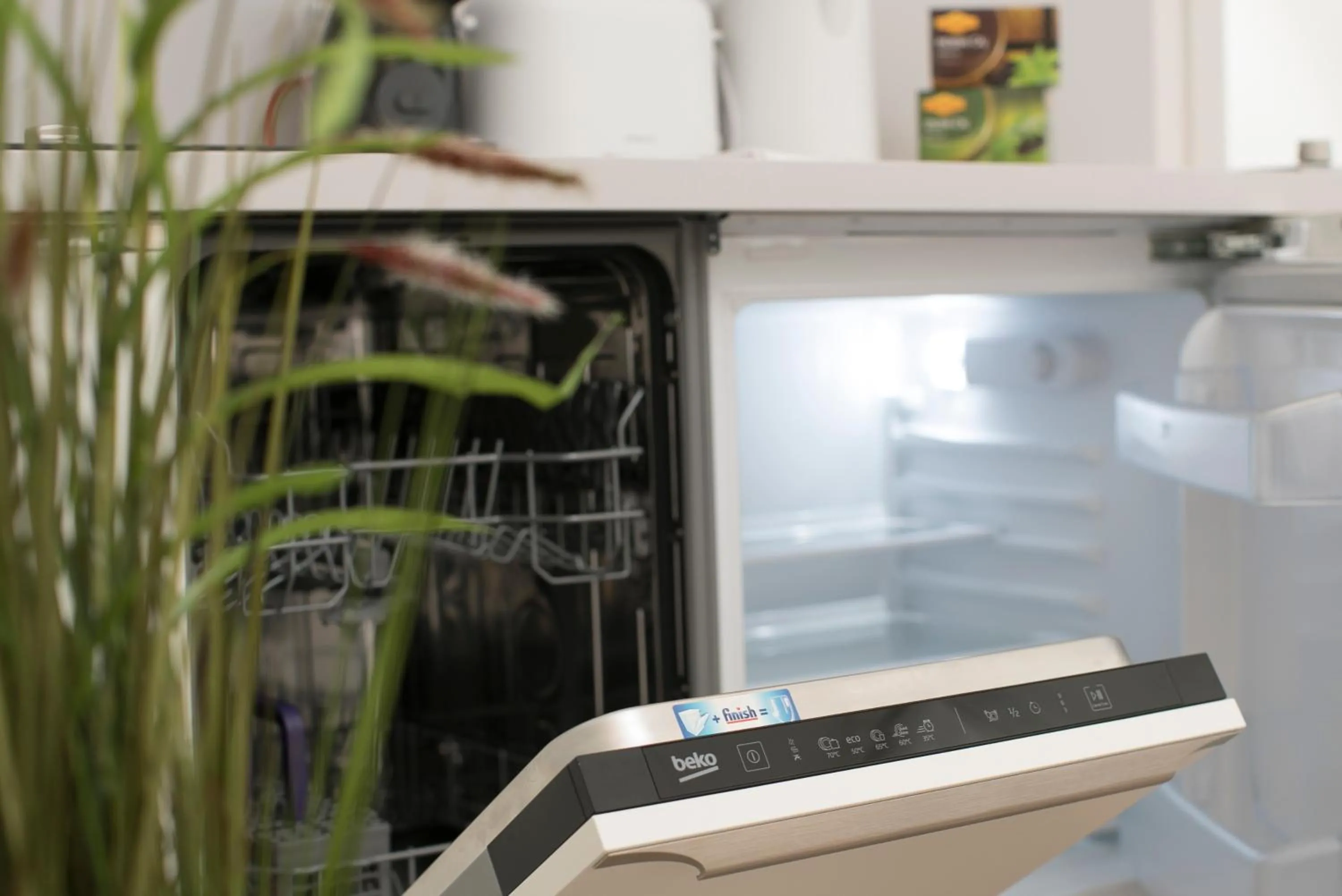 dishwasher in Cozy apartments