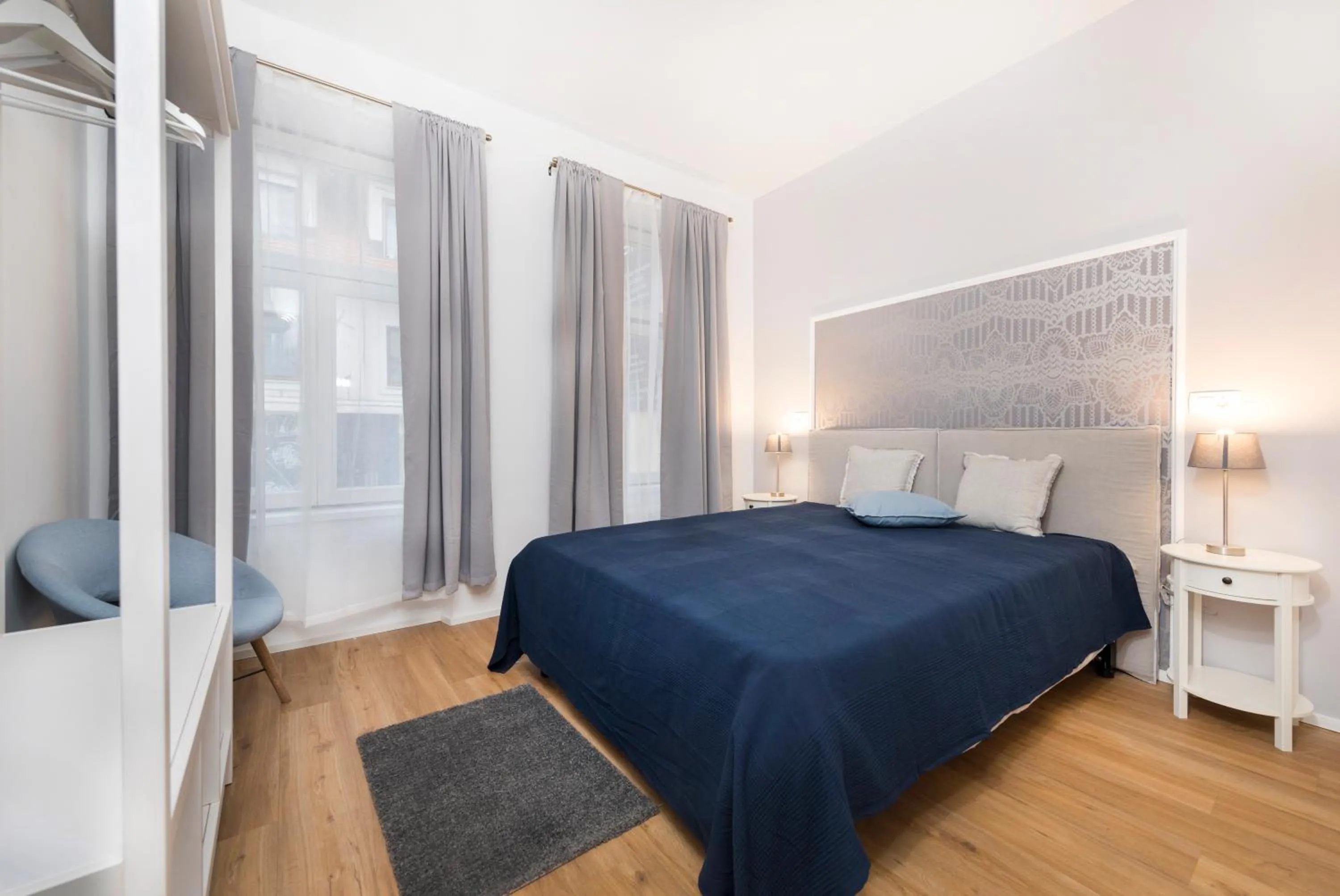 Bedroom, Bed in Cozy apartments