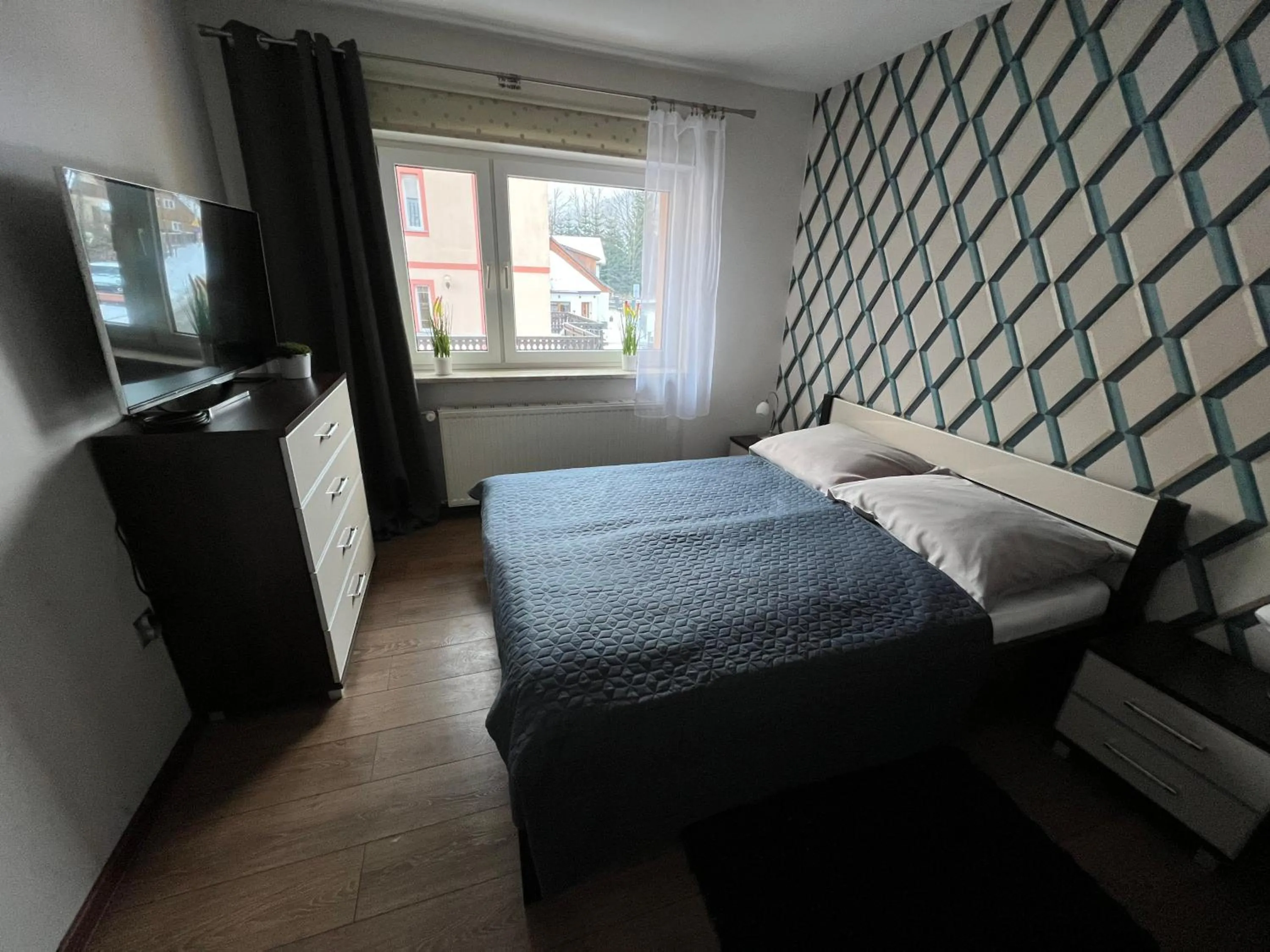 Bed in Apartament ESSA Karpacz - 3