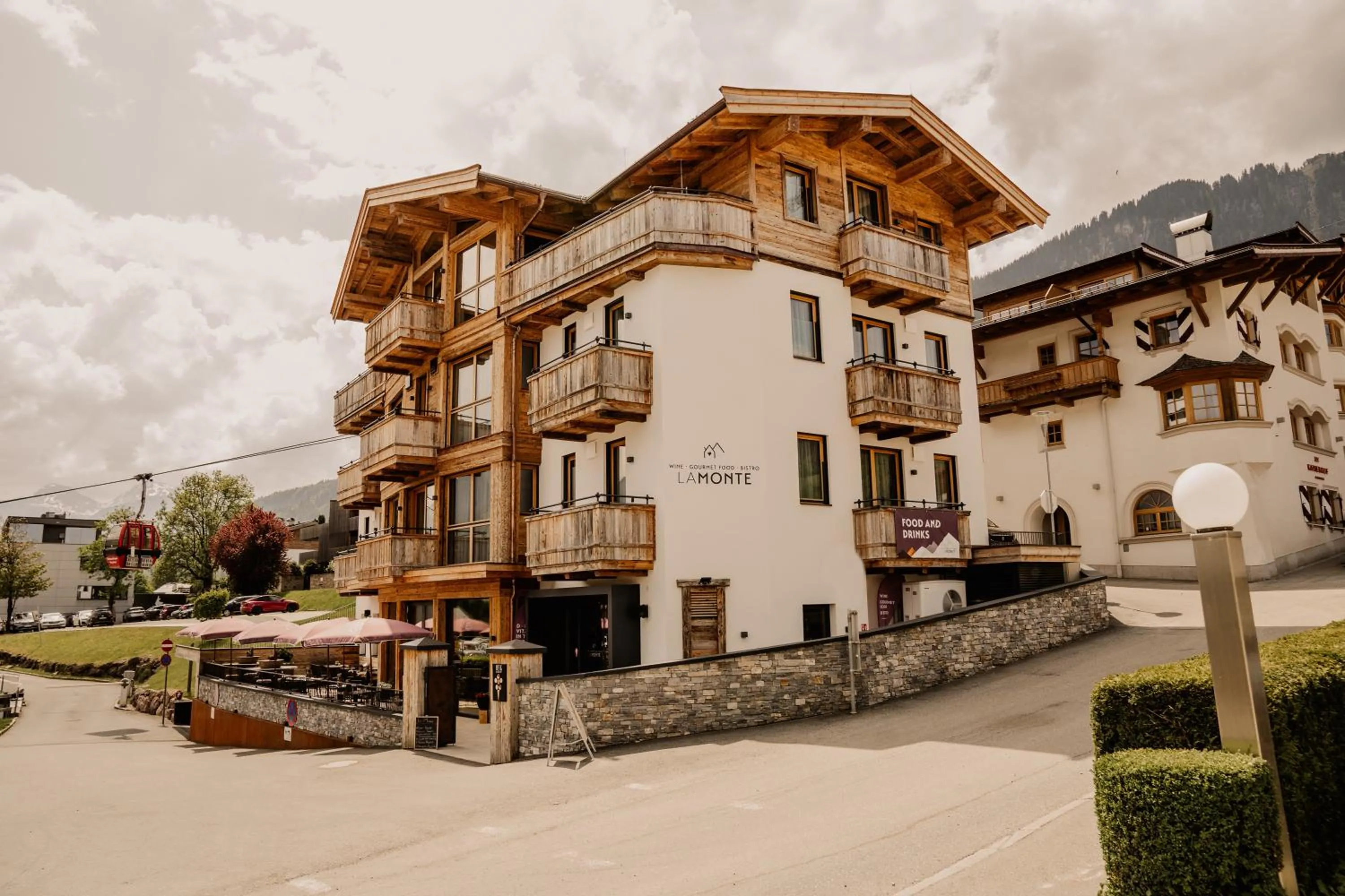 Property building in LaMonte Luxury Apartments