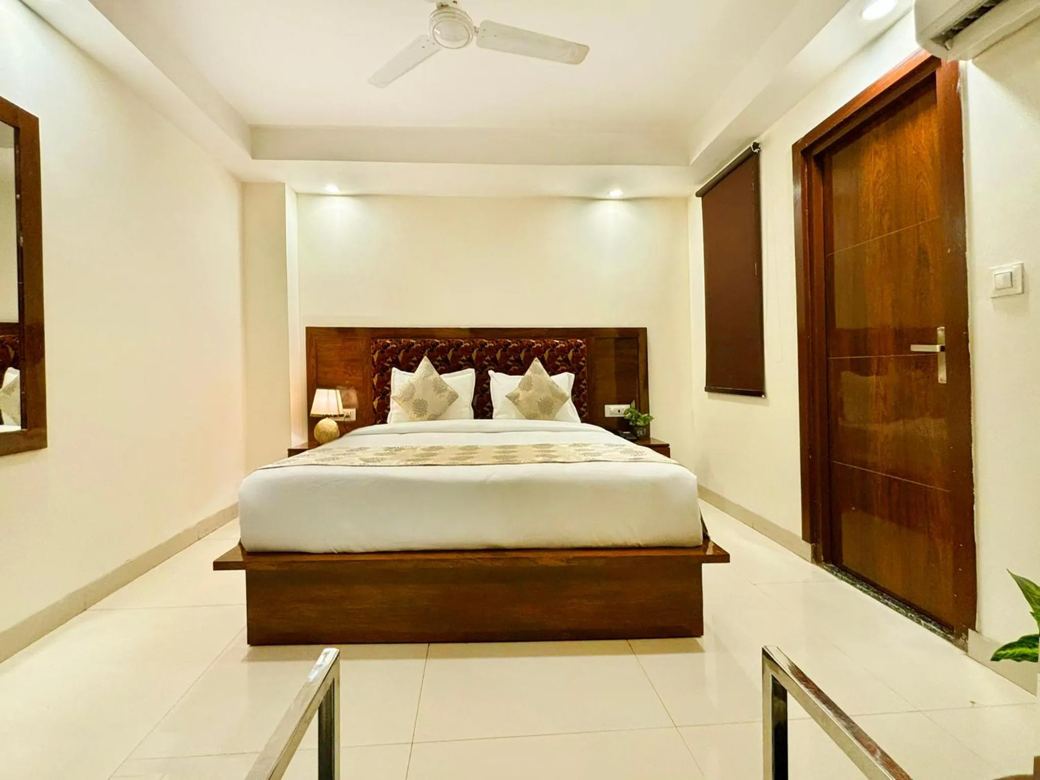 Bed in Hotel Emblem Suites Delhi Airport - Free Airport Pickup or Drop