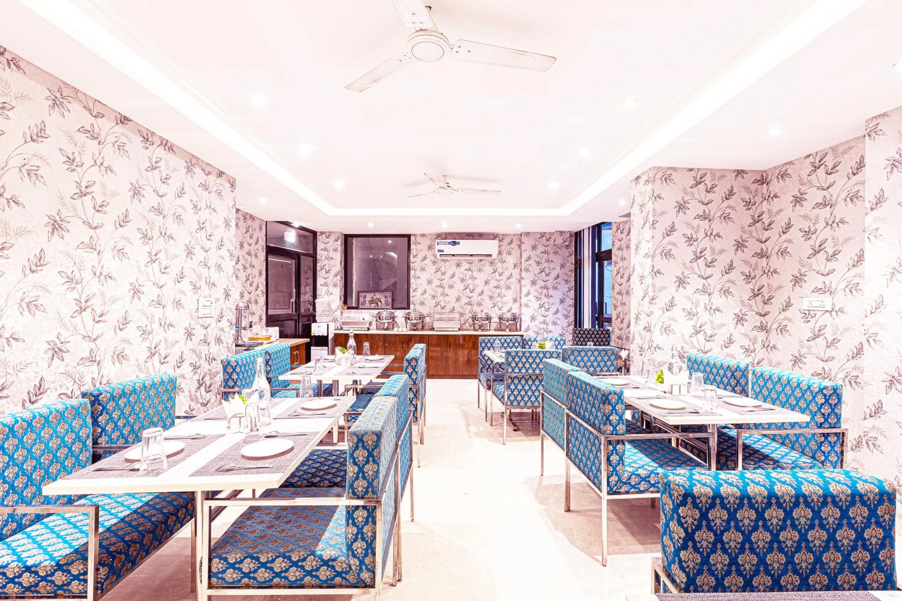 Restaurant/places to eat in Hotel Emblem Suites Delhi Airport - Free Airport Pickup or Drop
