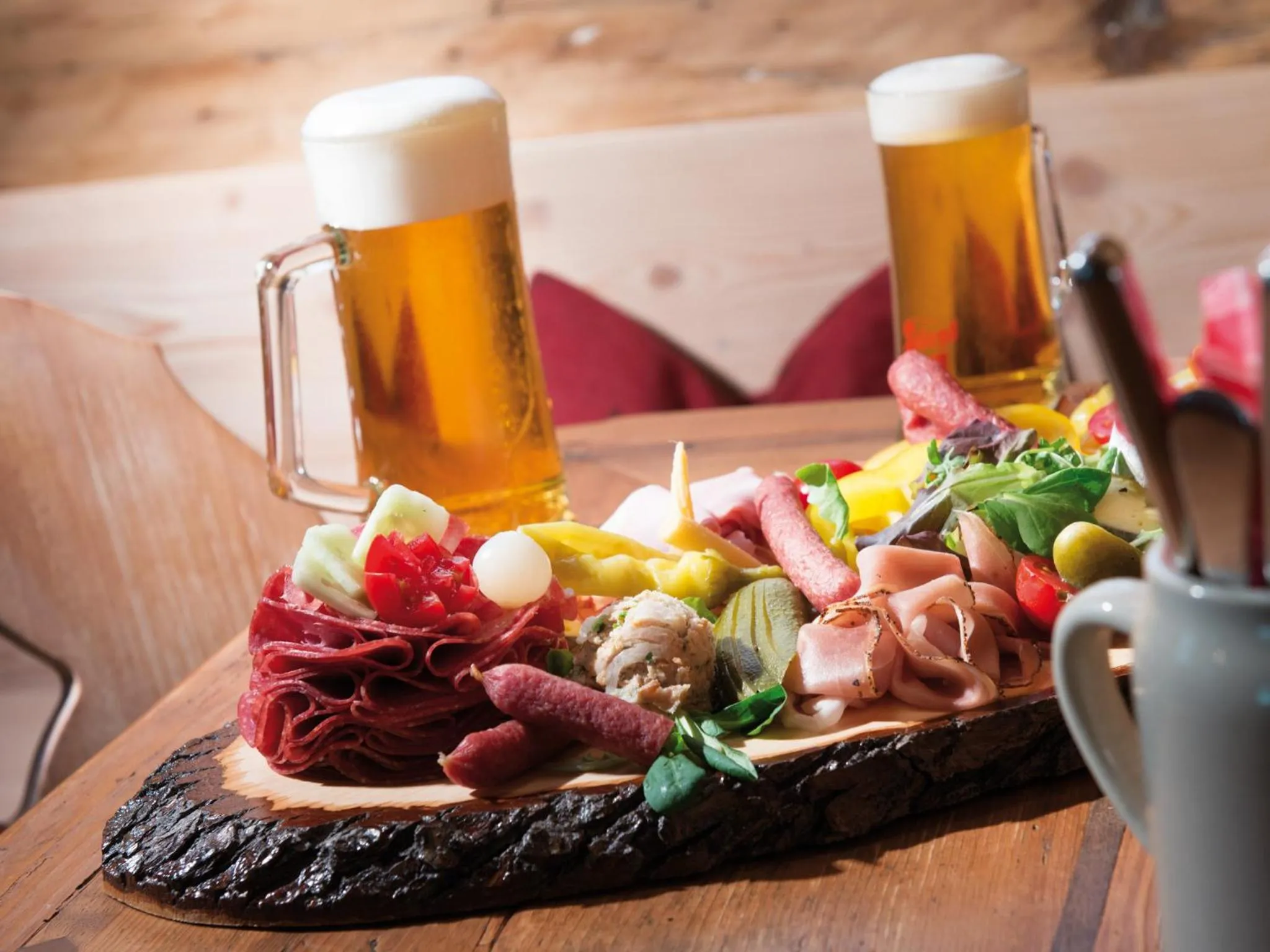 Food in Ferienwohnungen am aja Bergresort Werfenweng