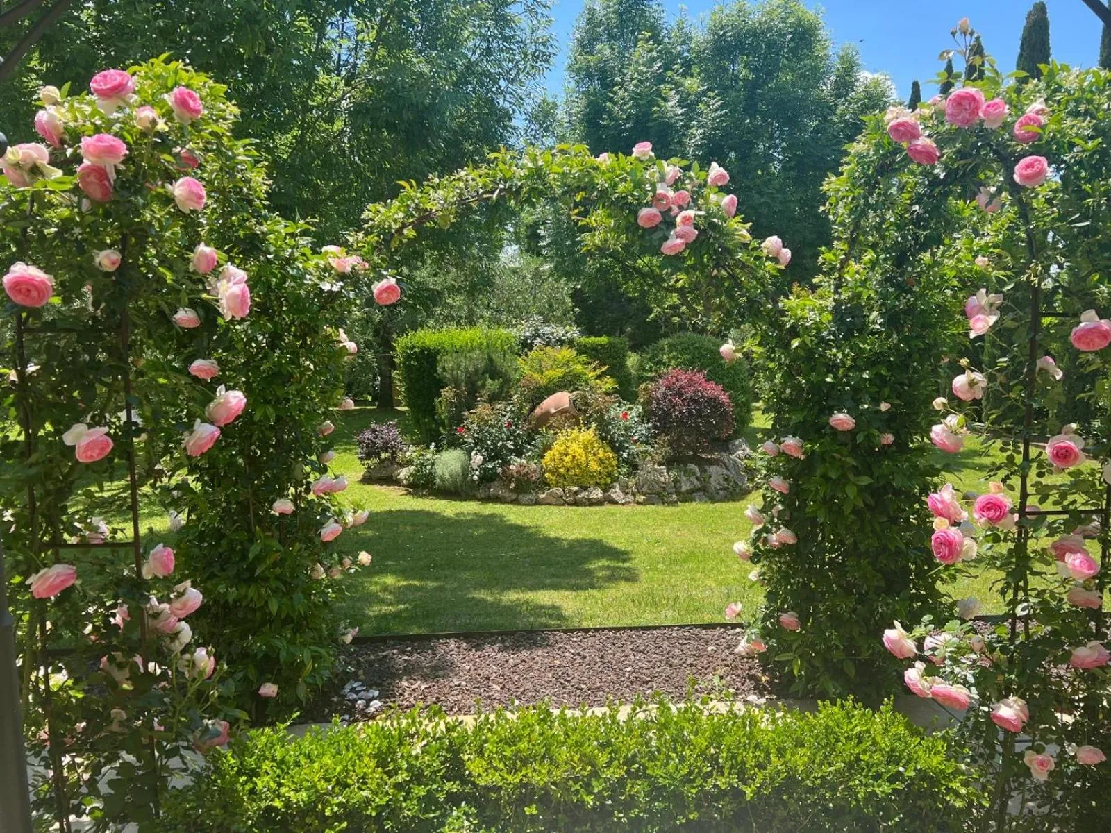 Garden in Relais La Corte dei Papi