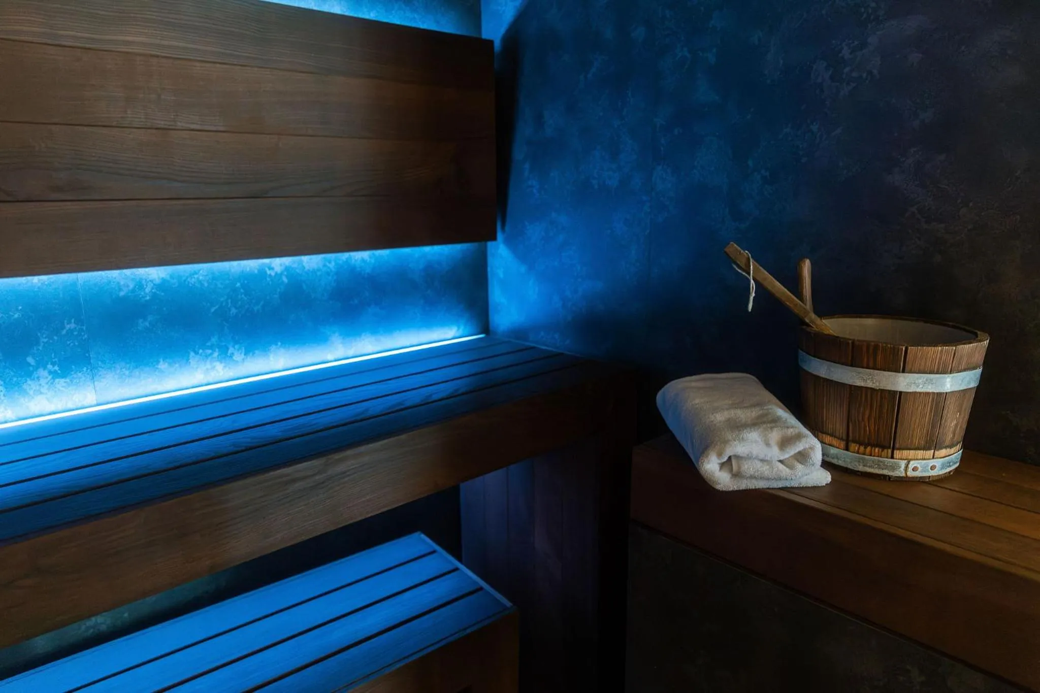 Sauna in Relais La Corte dei Papi