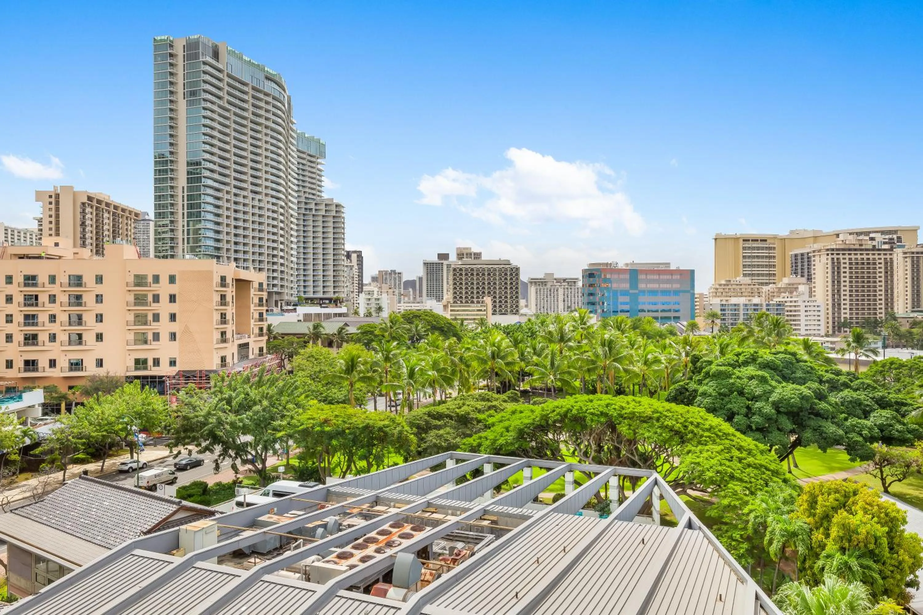 City view in Luana Waikiki Hotel & Suites