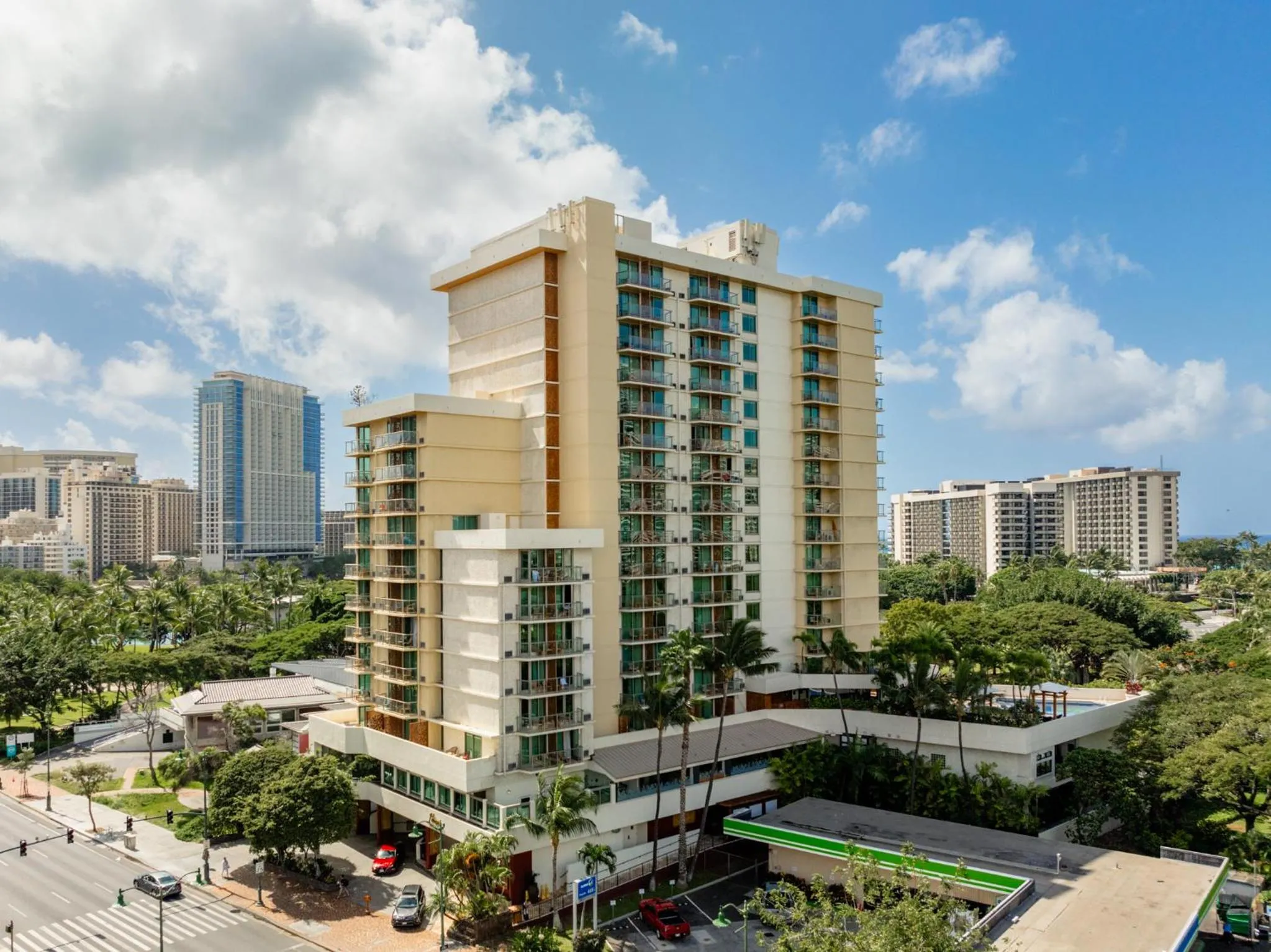 Property building in Luana Waikiki Hotel & Suites
