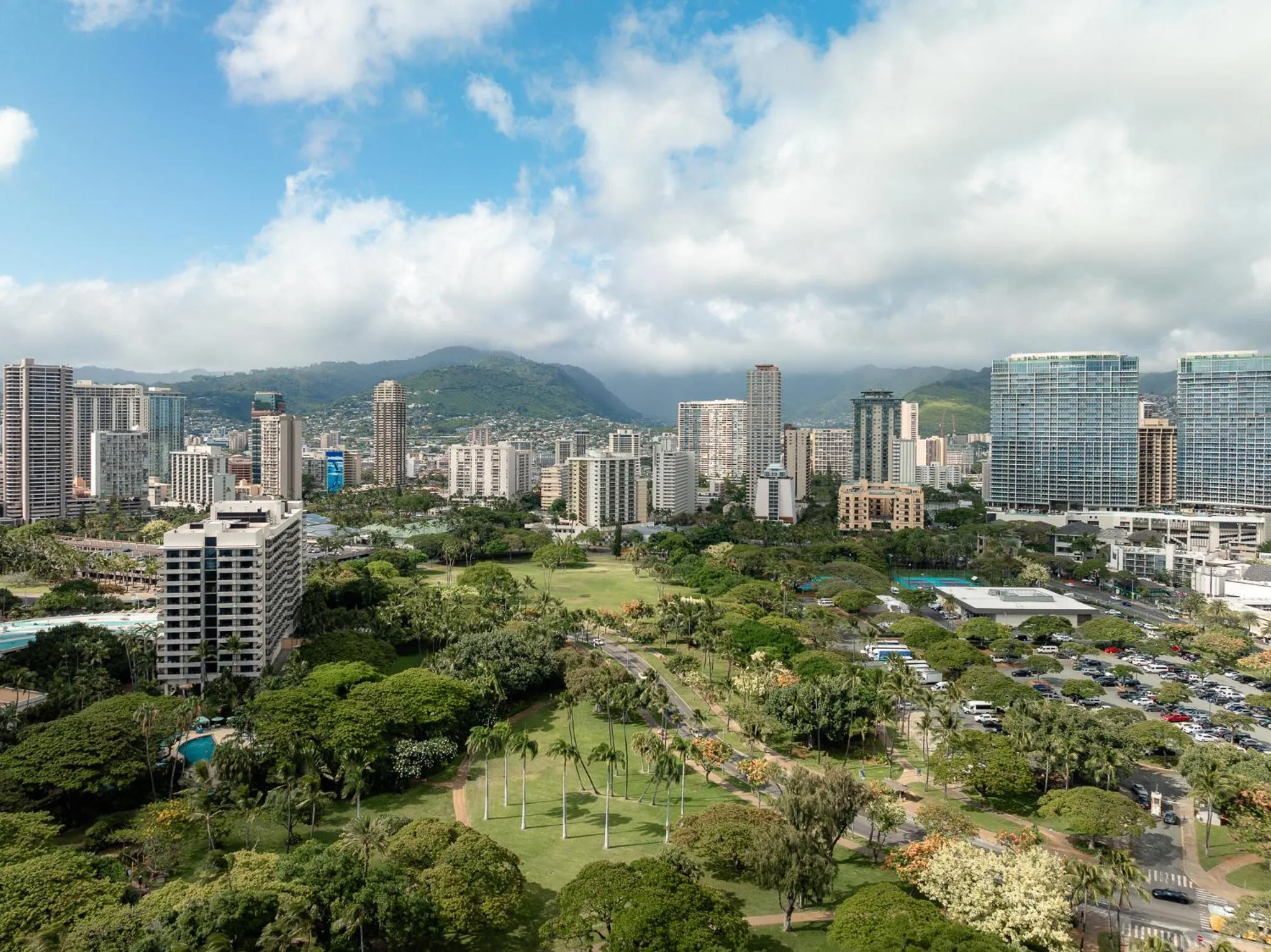 Bird's eye view in Luana Waikiki Hotel & Suites