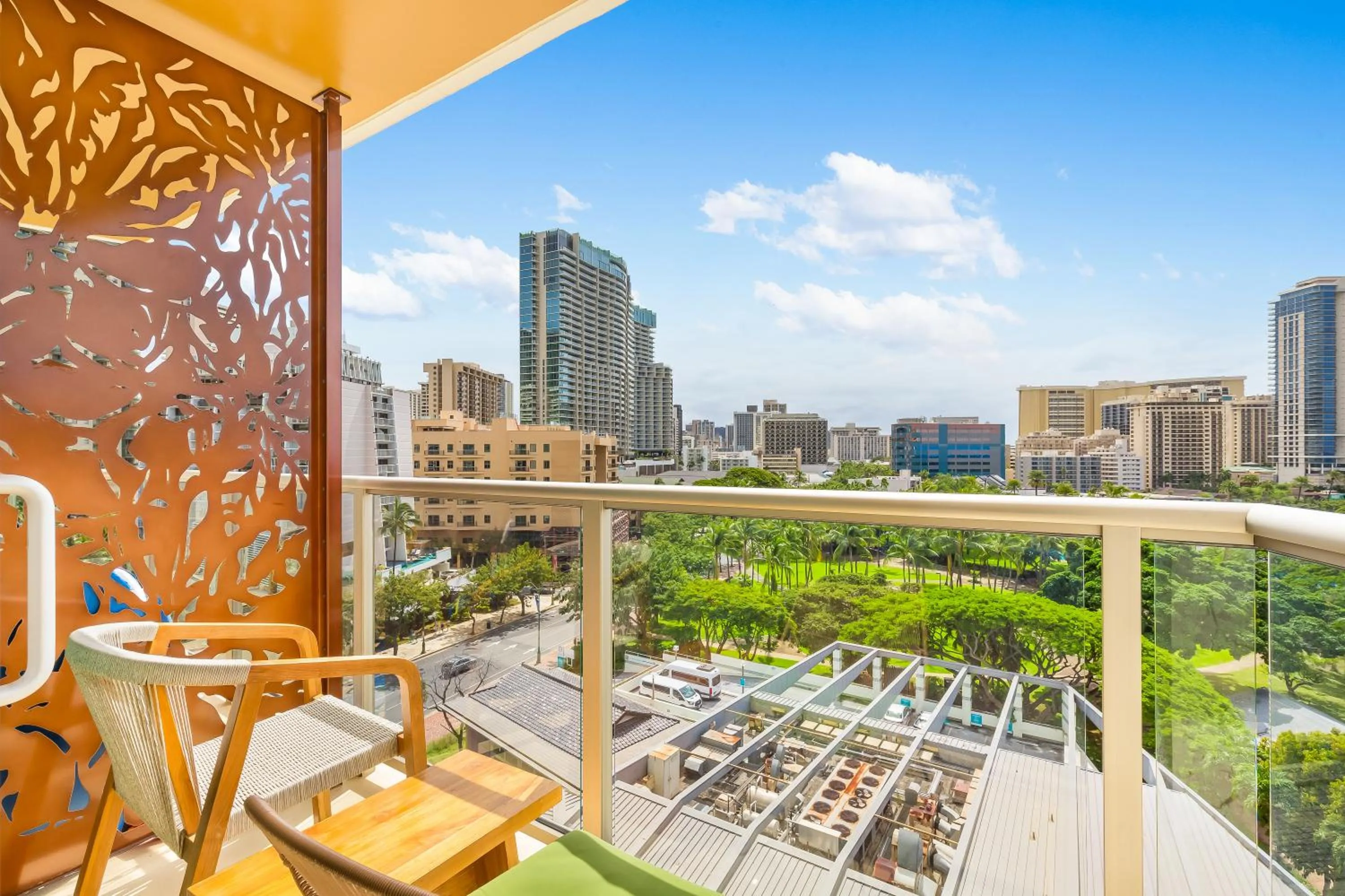 City view in Luana Waikiki Hotel & Suites