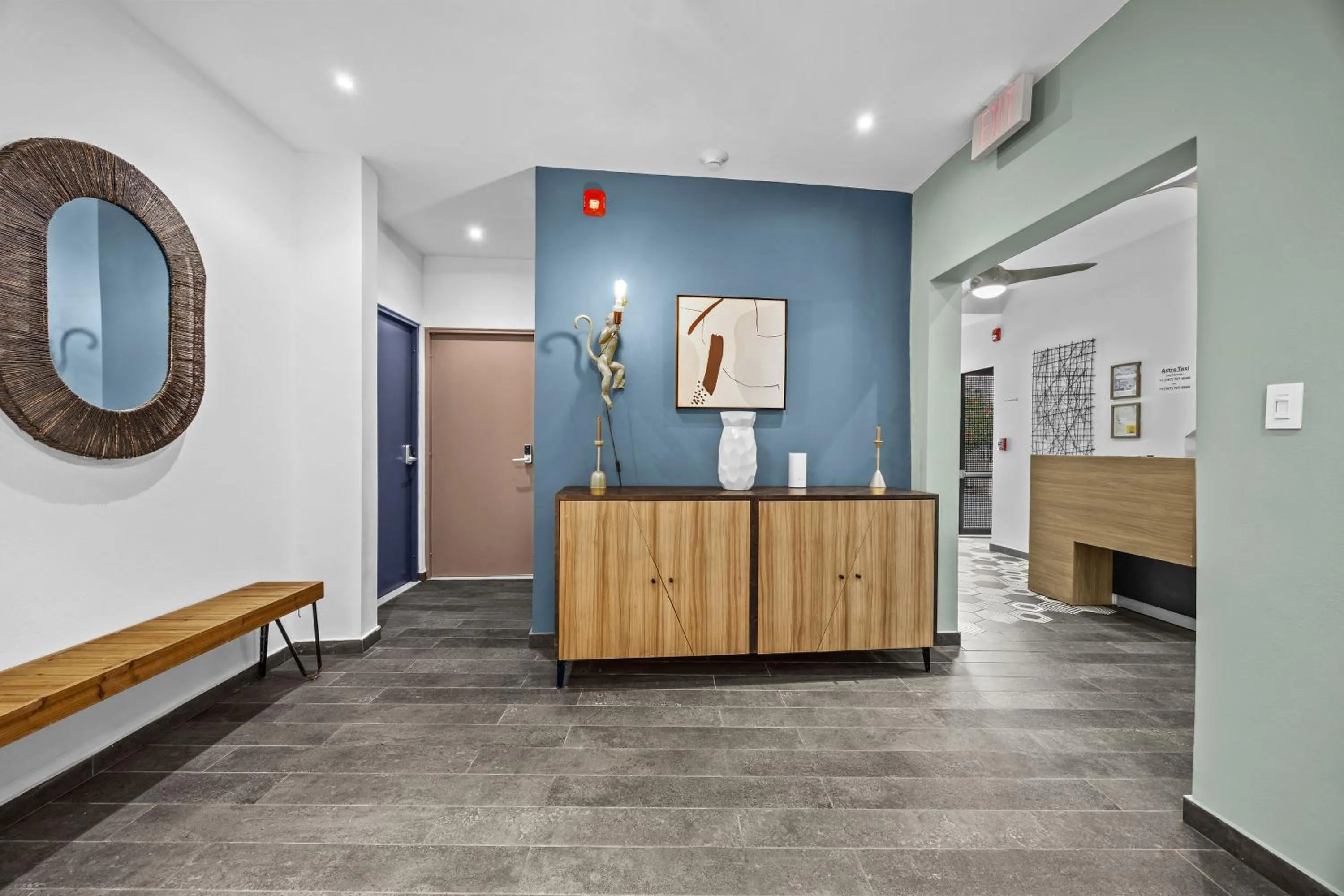 Lobby or reception in La Buena Vida Inn