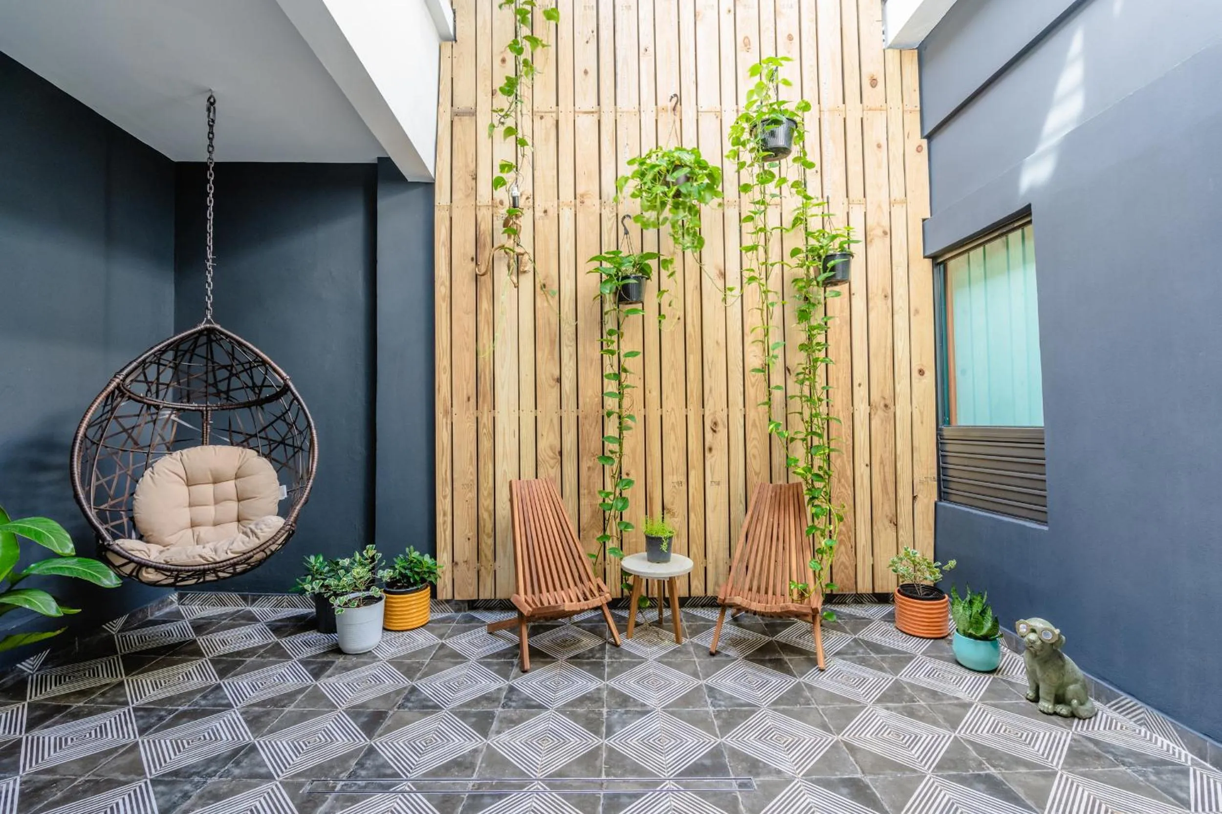 Patio in La Buena Vida Inn