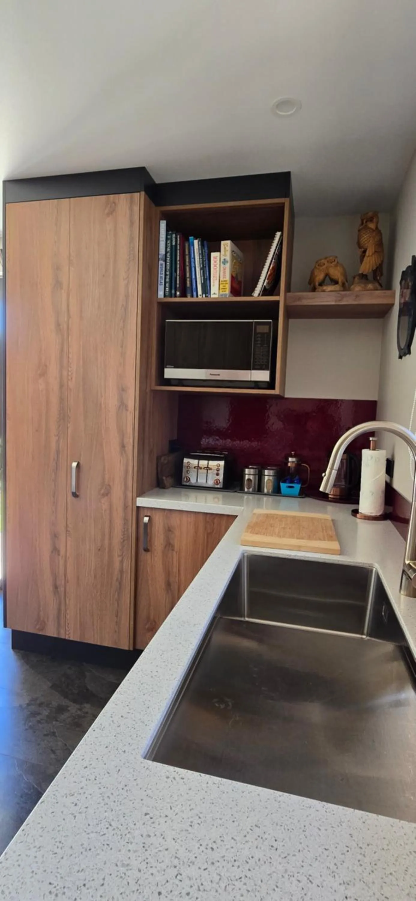 kitchen in The Rocks Chalets