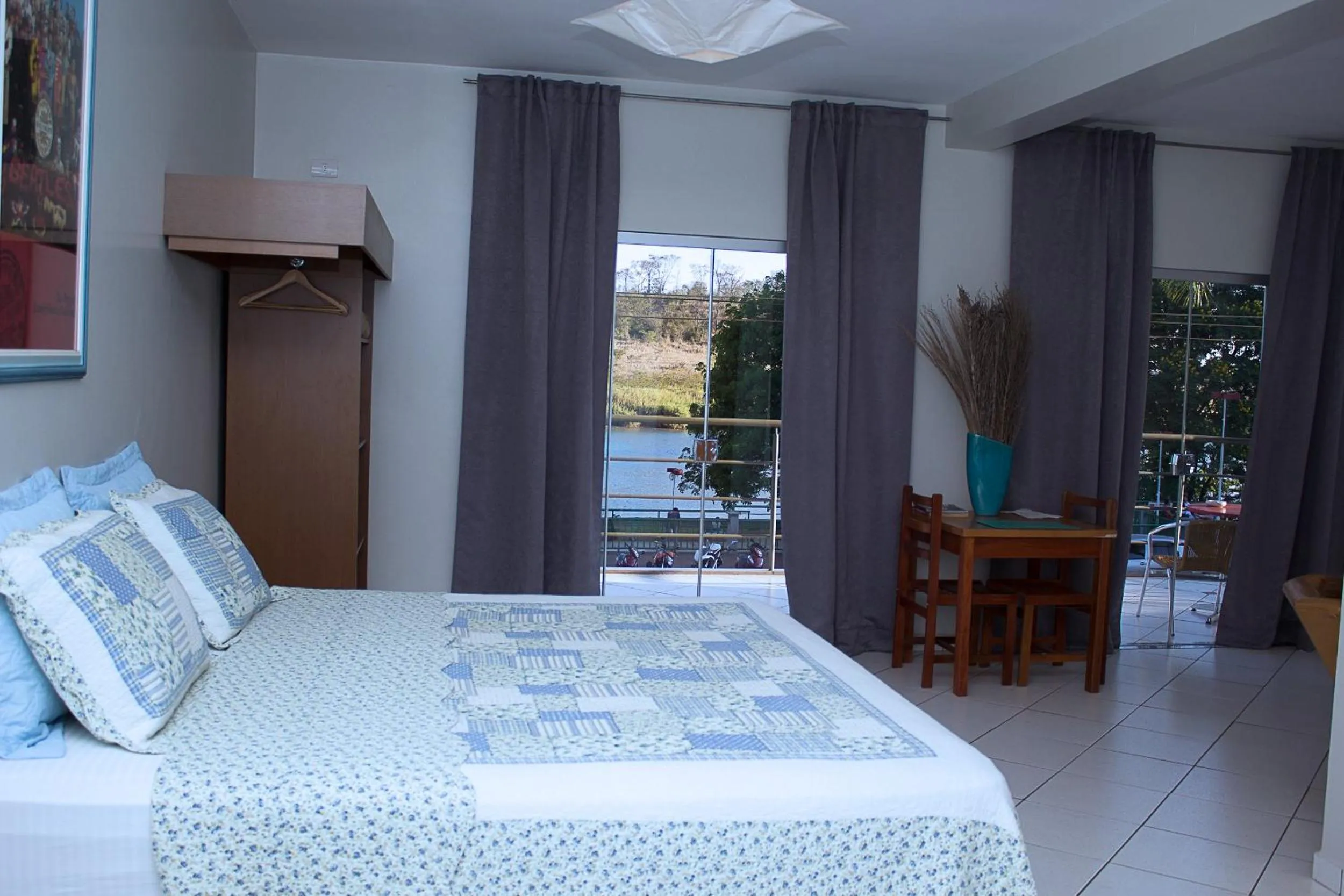 Bed in Pousada Beira Rio