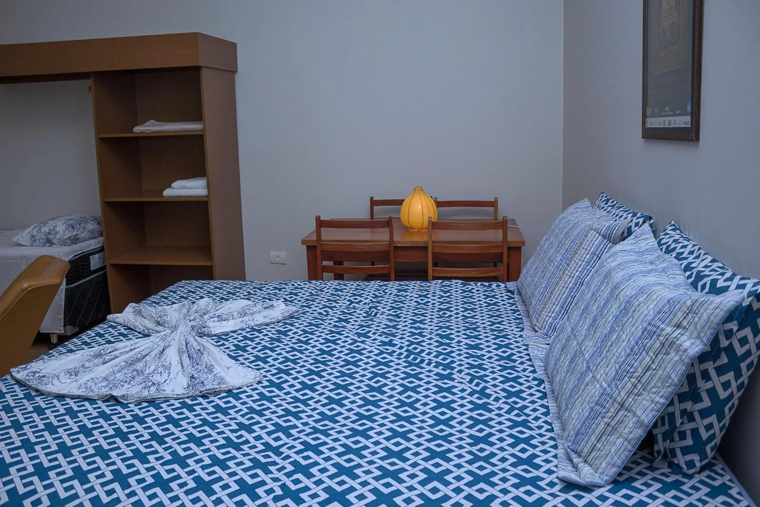 Bed in Pousada Beira Rio