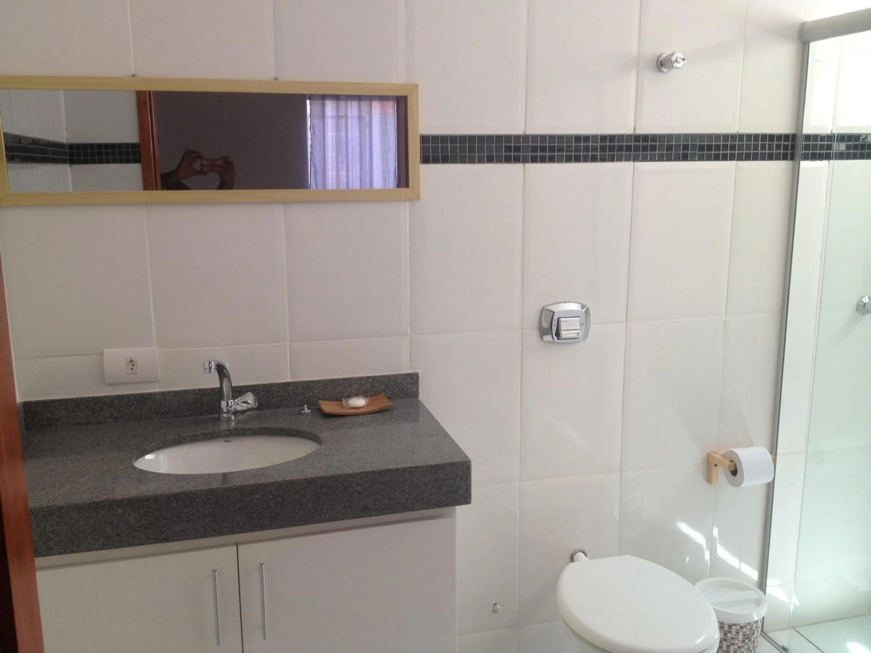 Bathroom in Pousada Beira Rio