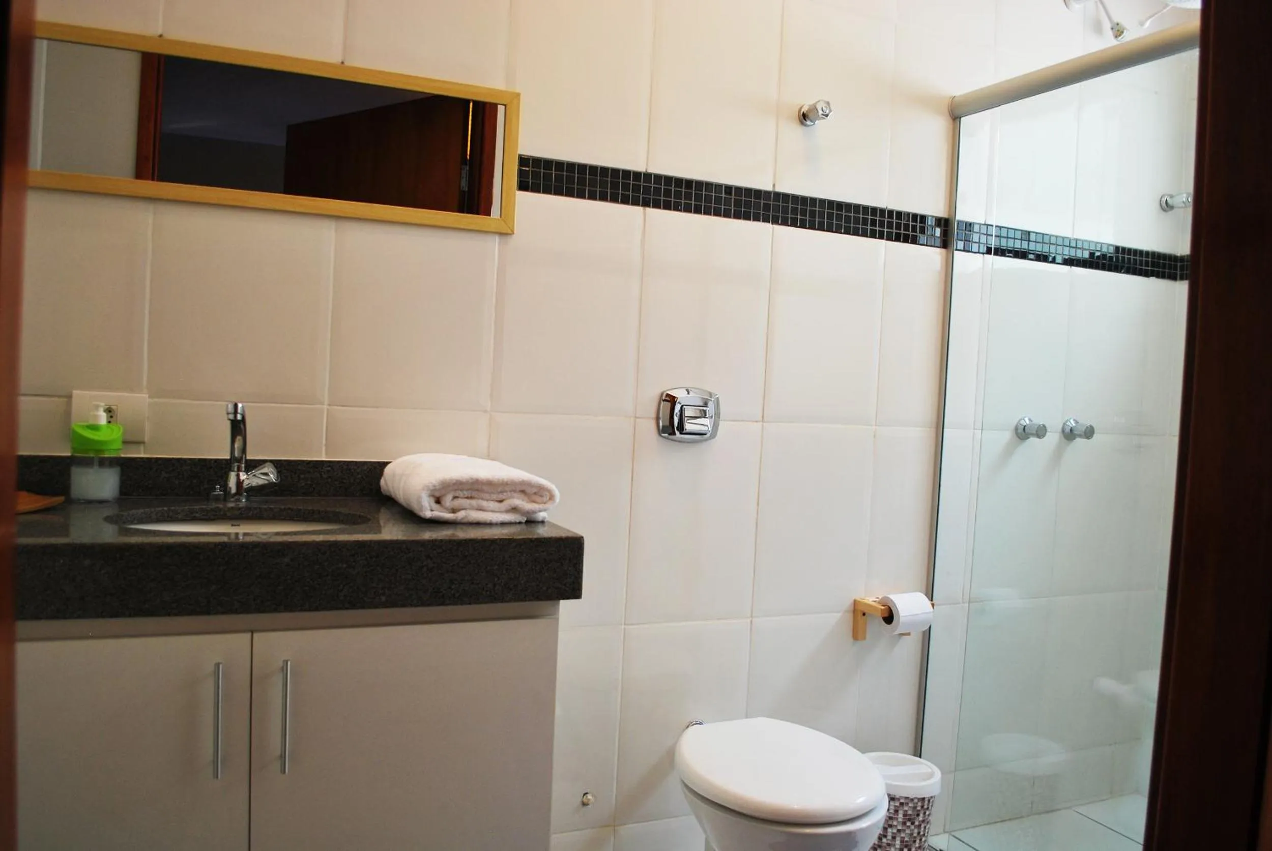 Toilet in Pousada Beira Rio