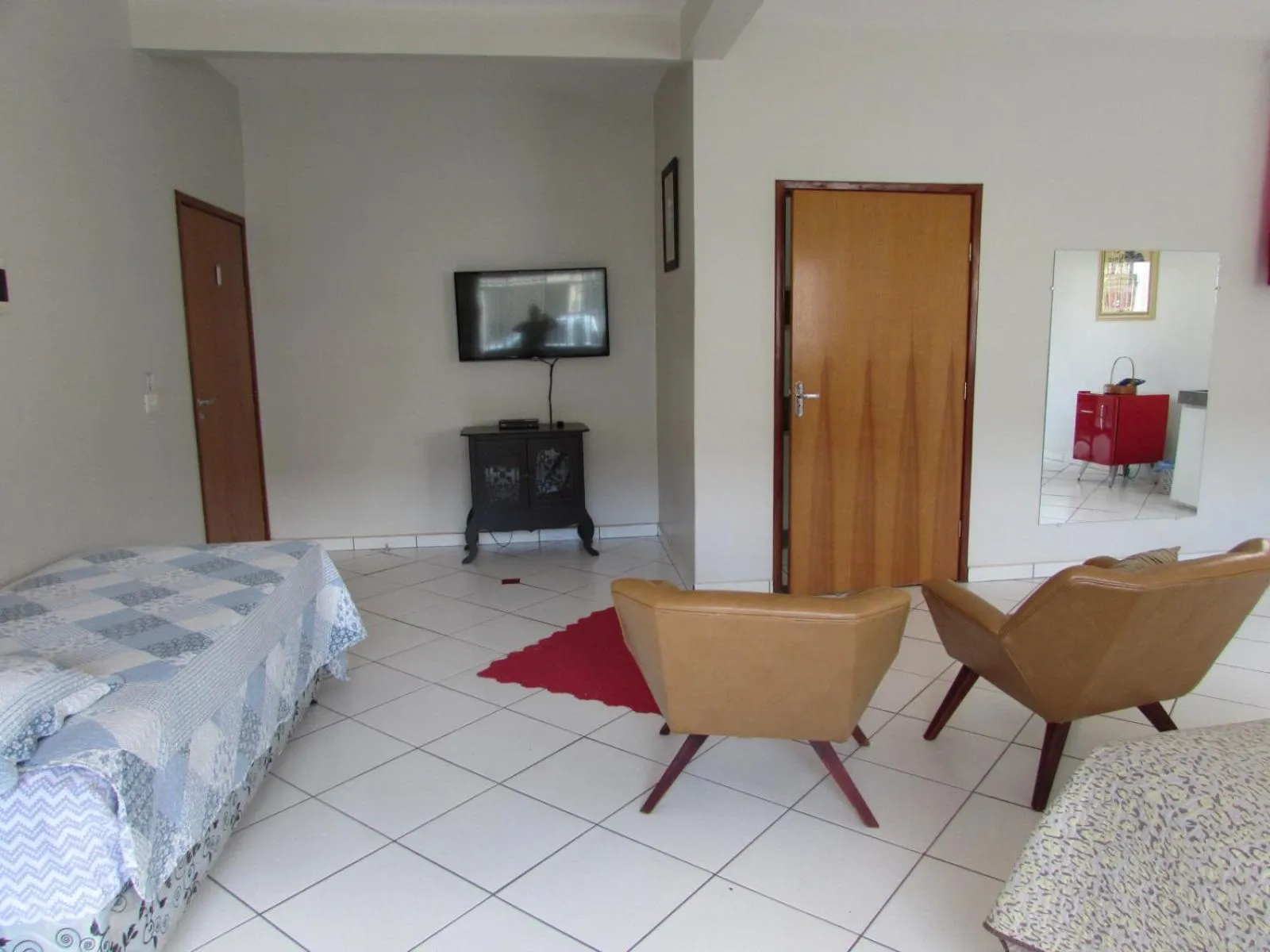 Bed in Pousada Beira Rio