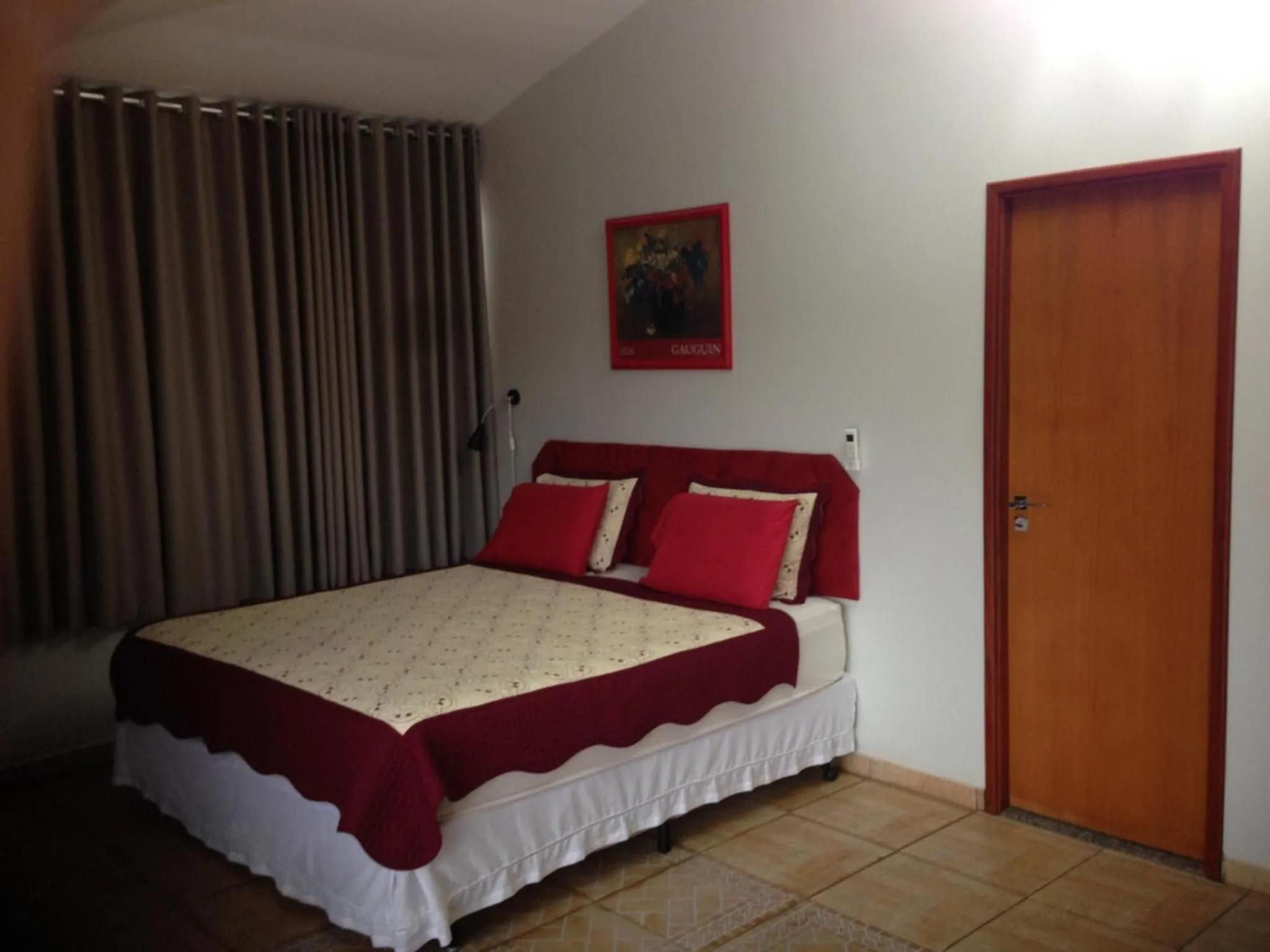 View (from property/room), Bed in Pousada Beira Rio