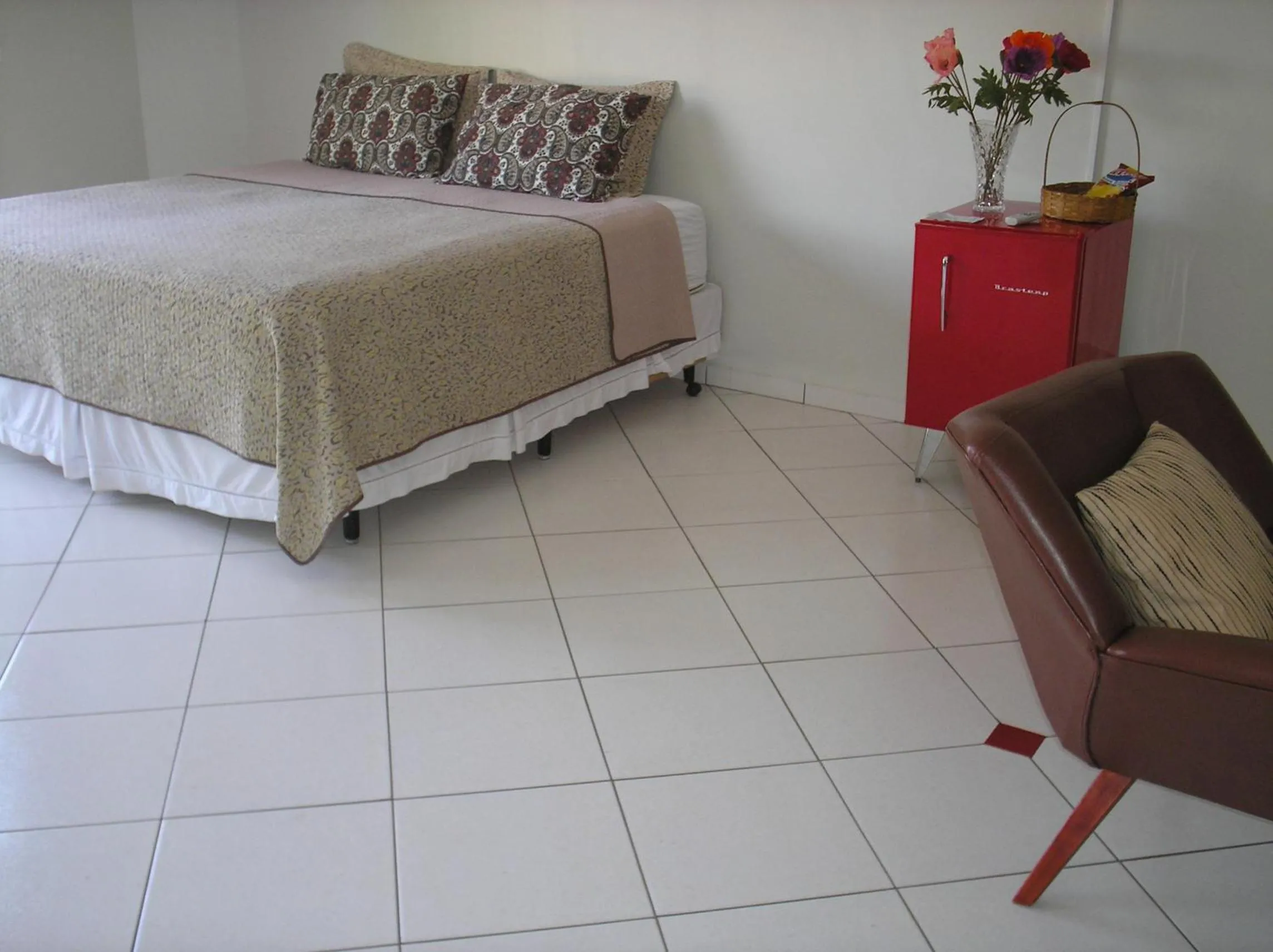 Bed in Pousada Beira Rio