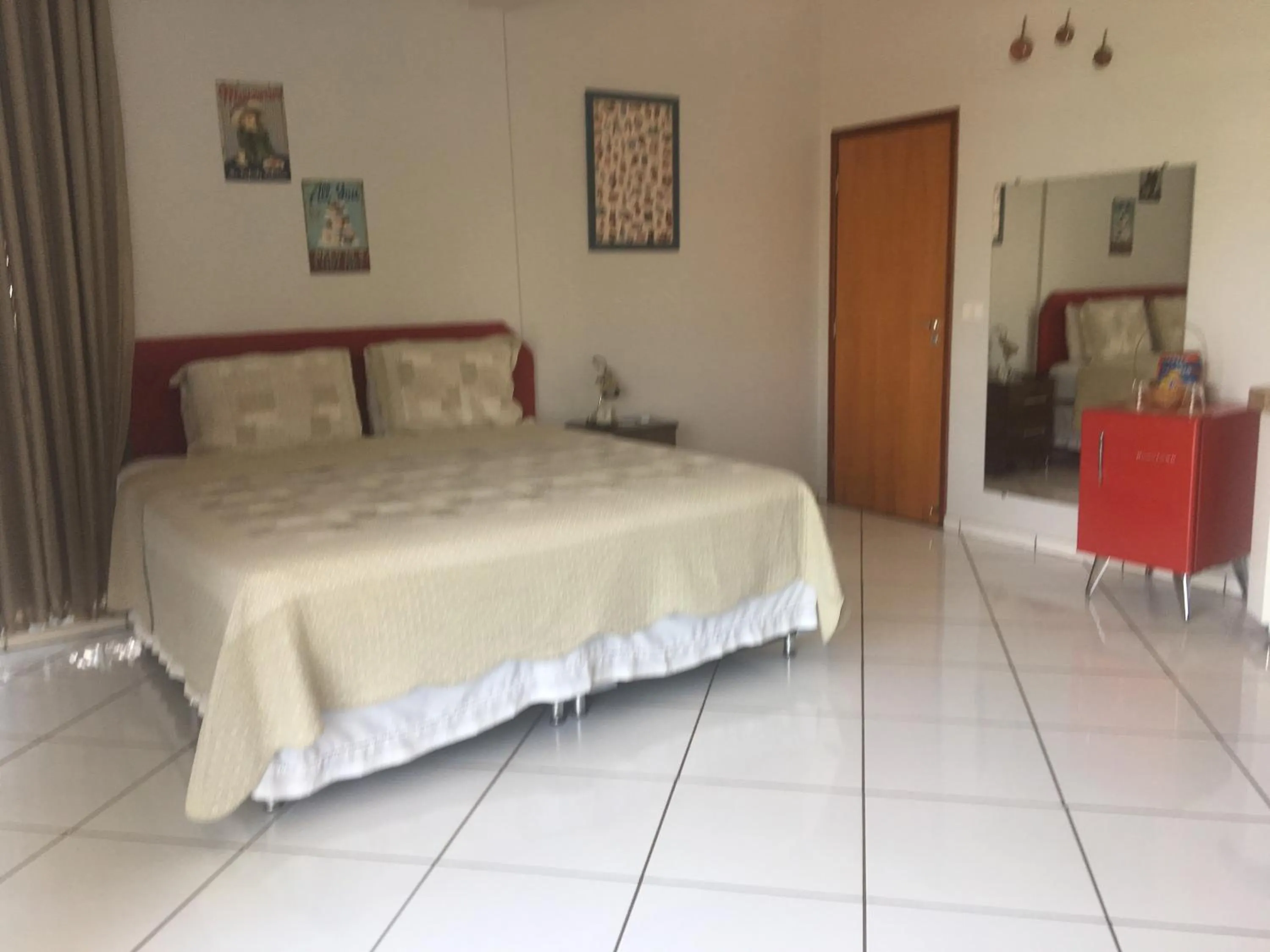 Bed in Pousada Beira Rio