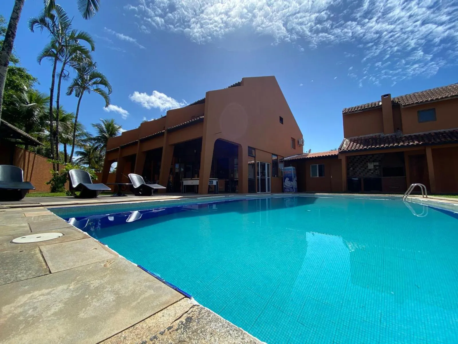 Swimming pool in Pousada Ponta dos Corais