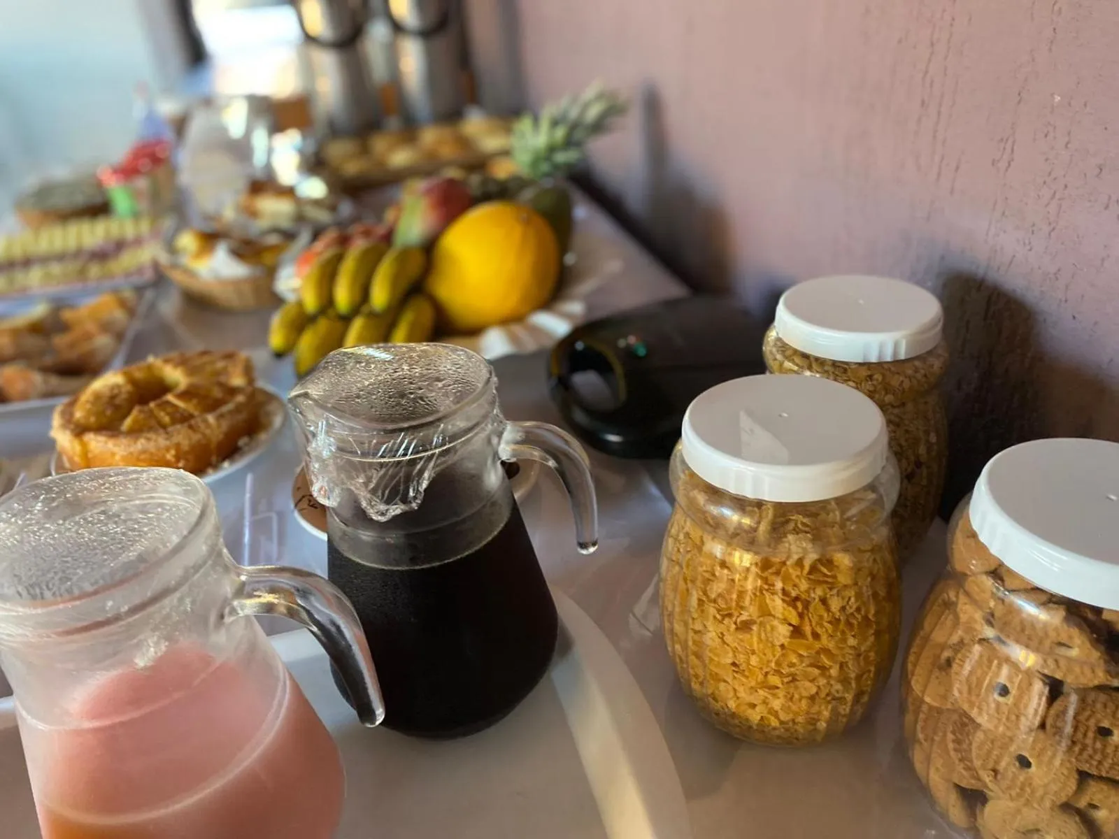 Breakfast in Pousada Ponta dos Corais