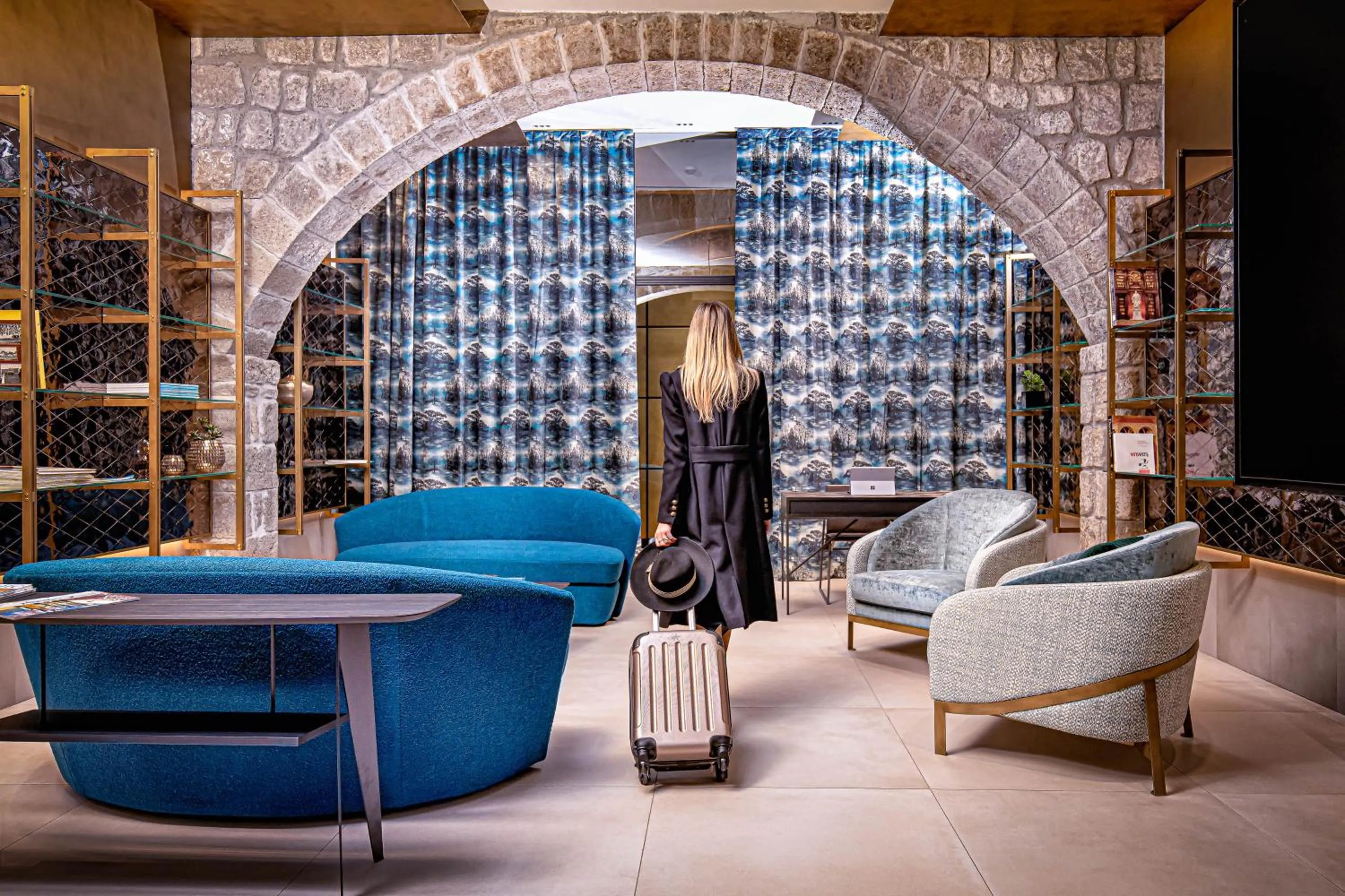 Lobby or reception in PALAZZO UBERTINI Urban Suites