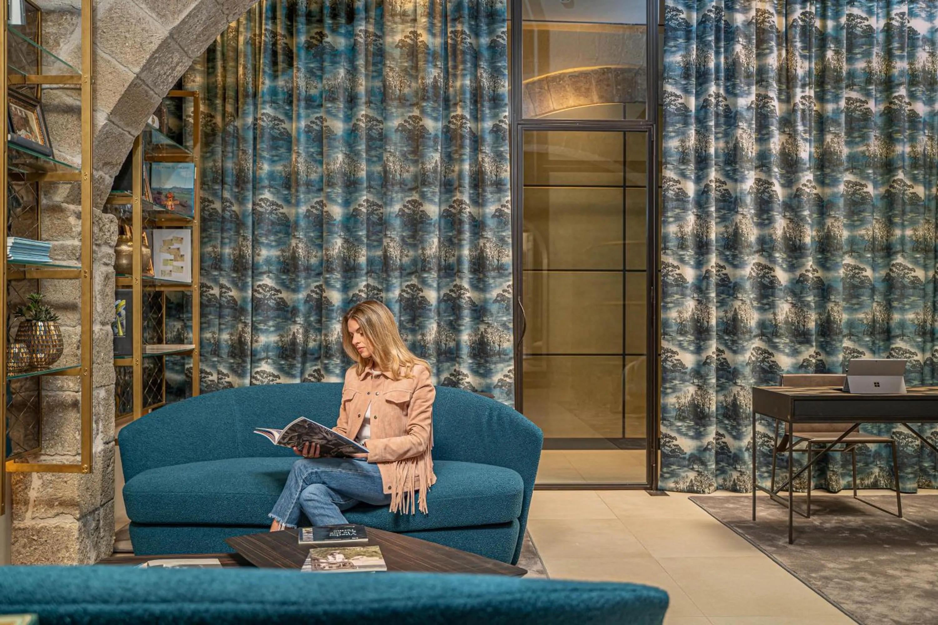 Lobby or reception in PALAZZO UBERTINI Urban Suites