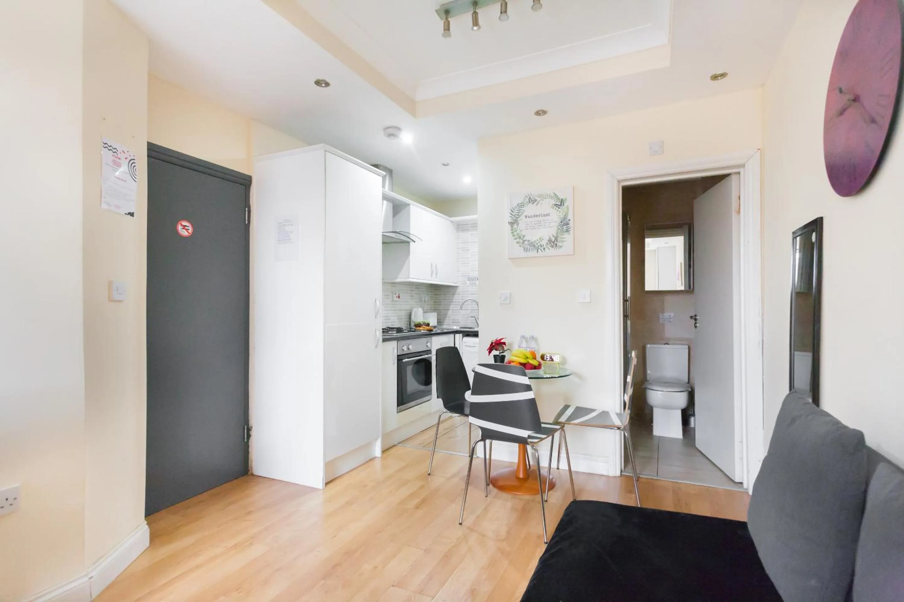 Dining area in Euston Modern Apartments
