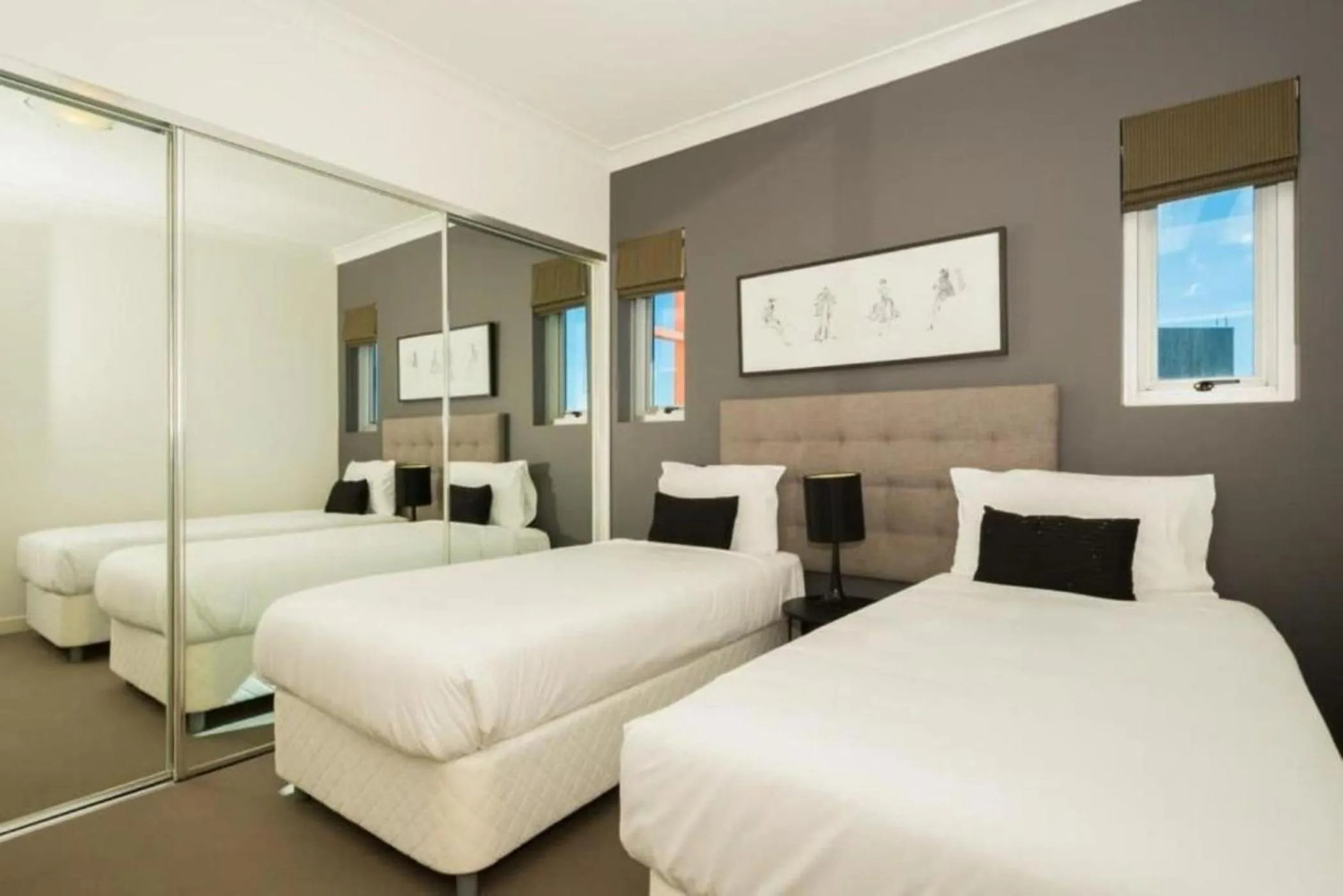 Bed in Silvershore Apartments on the Broadwater