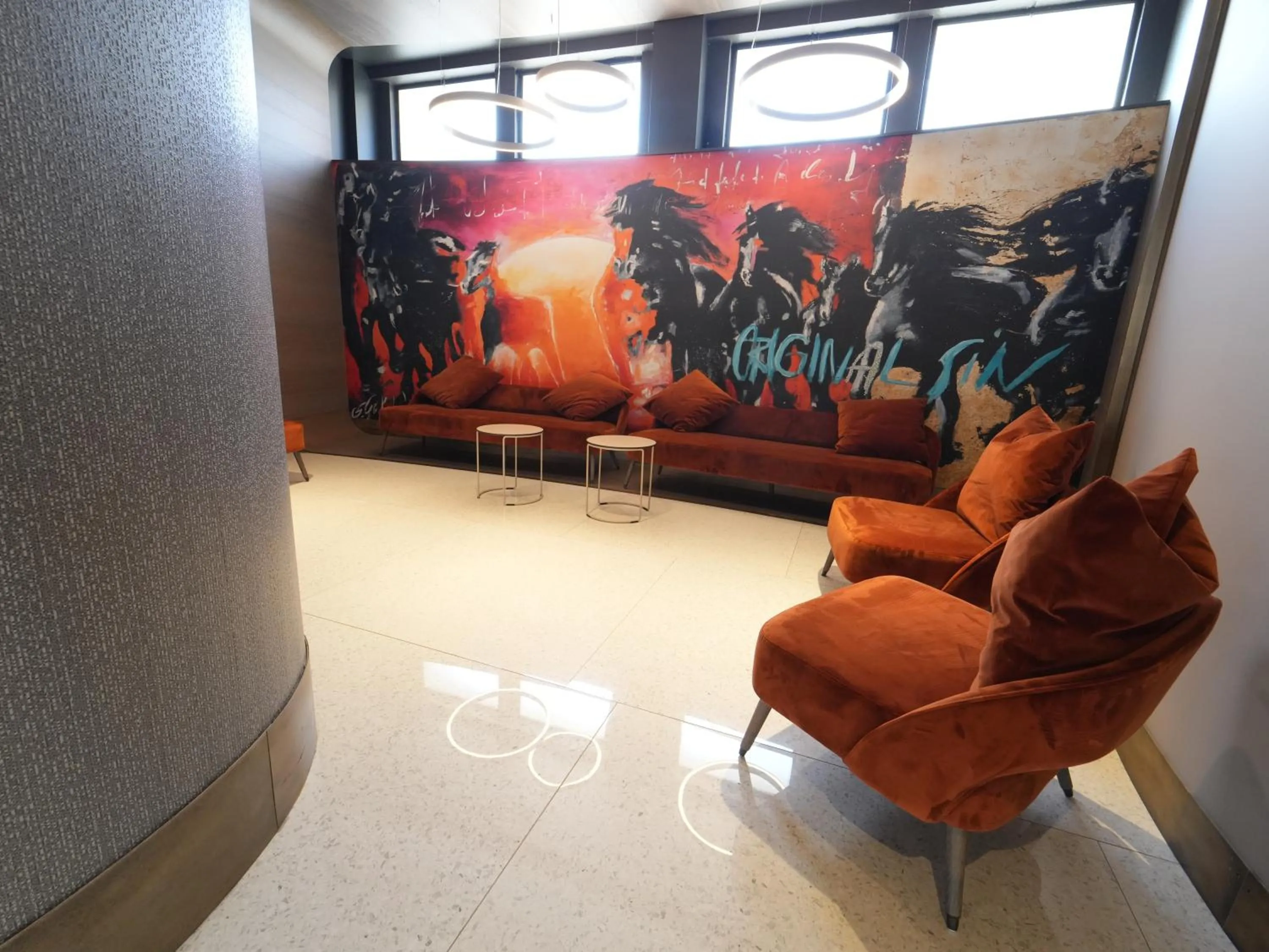 Seating area in Cavallo Hotel Verona Est