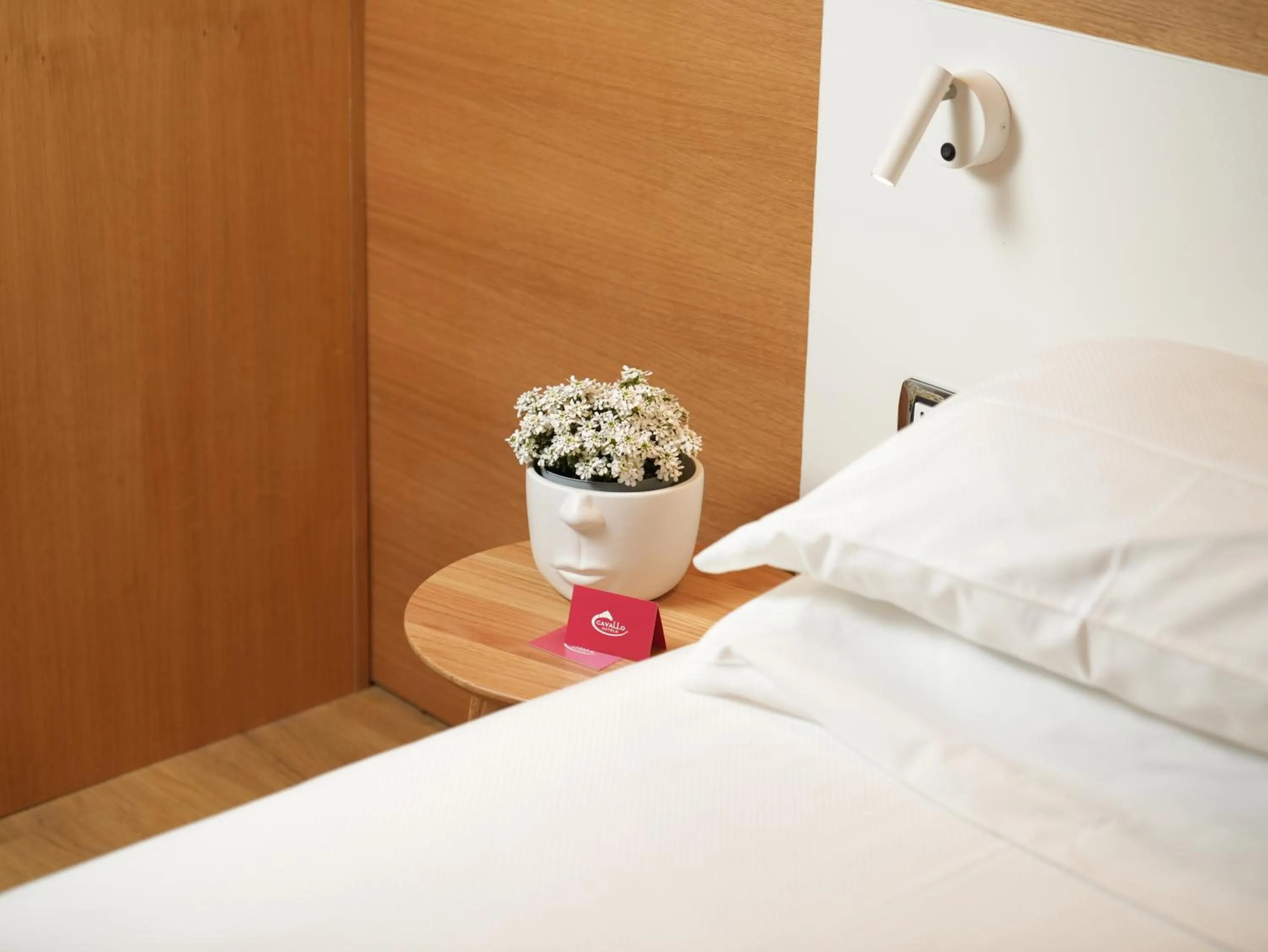 Decorative detail, Bed in Cavallo Hotel Verona Est