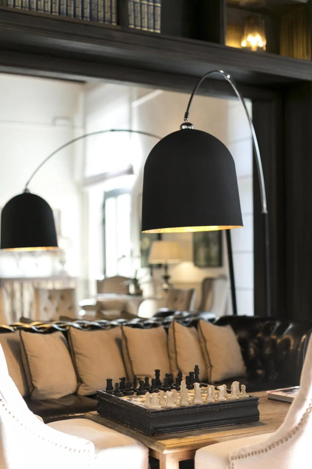 Library in Palazzo Lorenzo Hotel Boutique & Spa