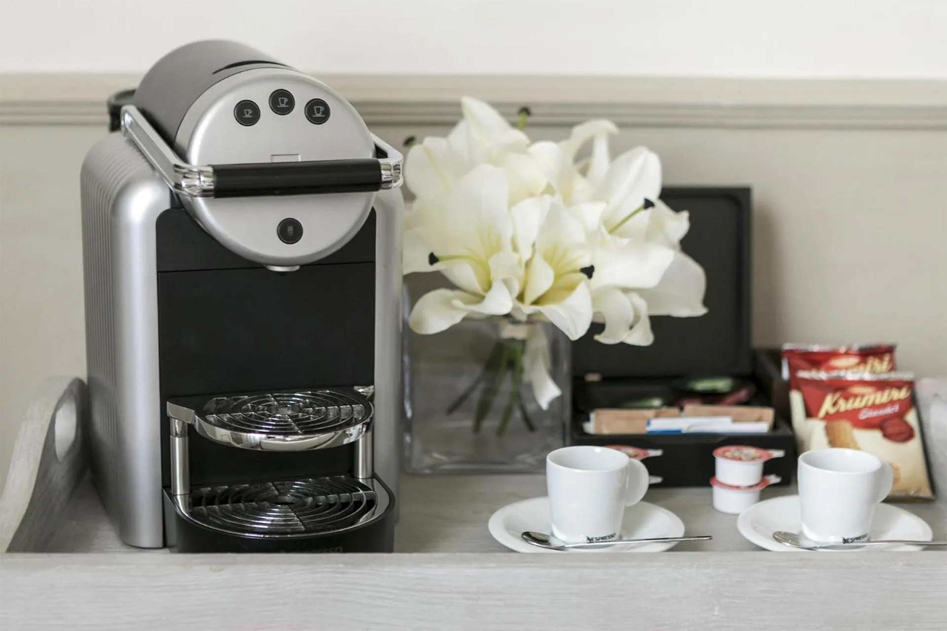 Coffee/tea facilities in Palazzo Lorenzo Hotel Boutique & Spa
