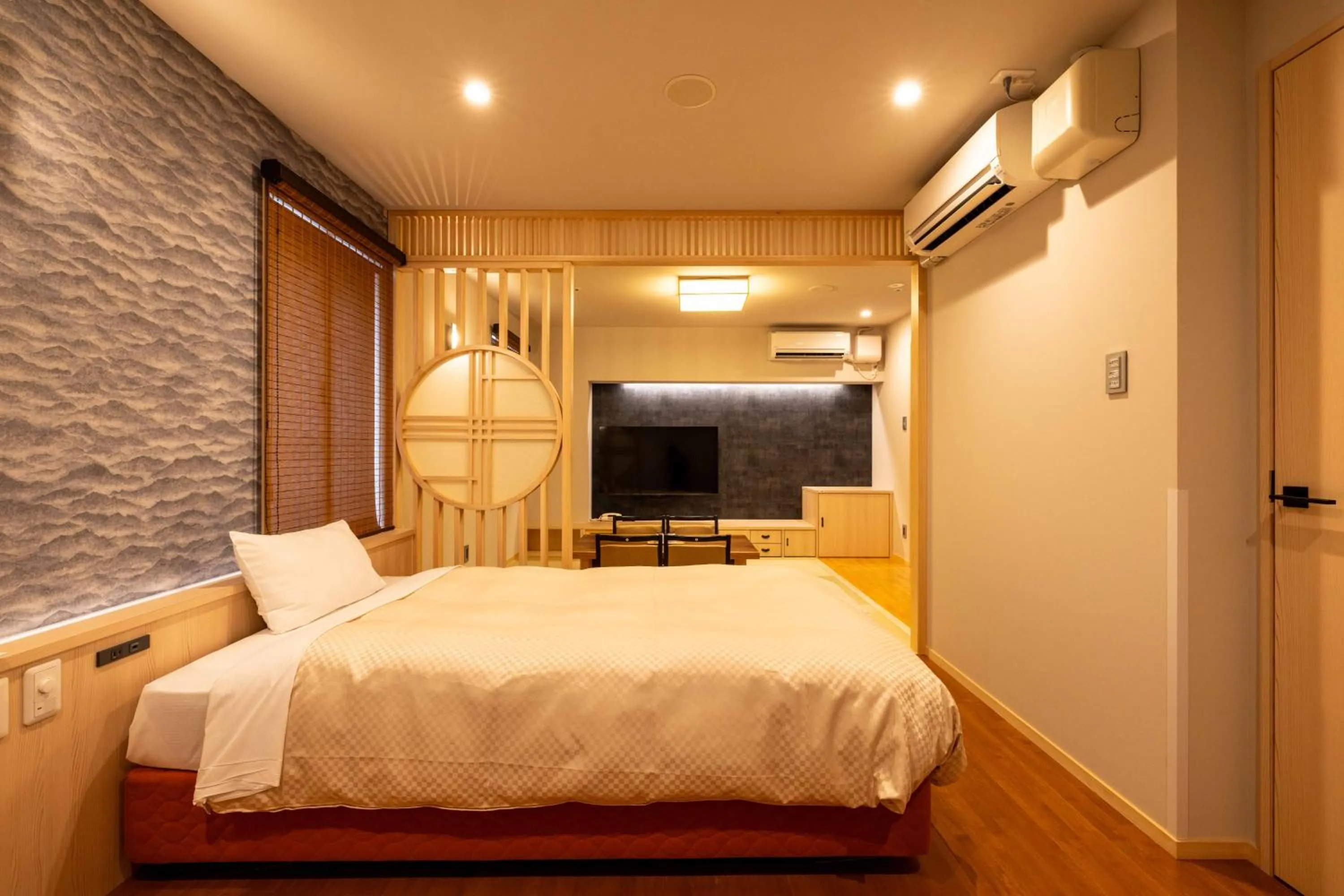 Bed in Bell's Inn Tsuchiura