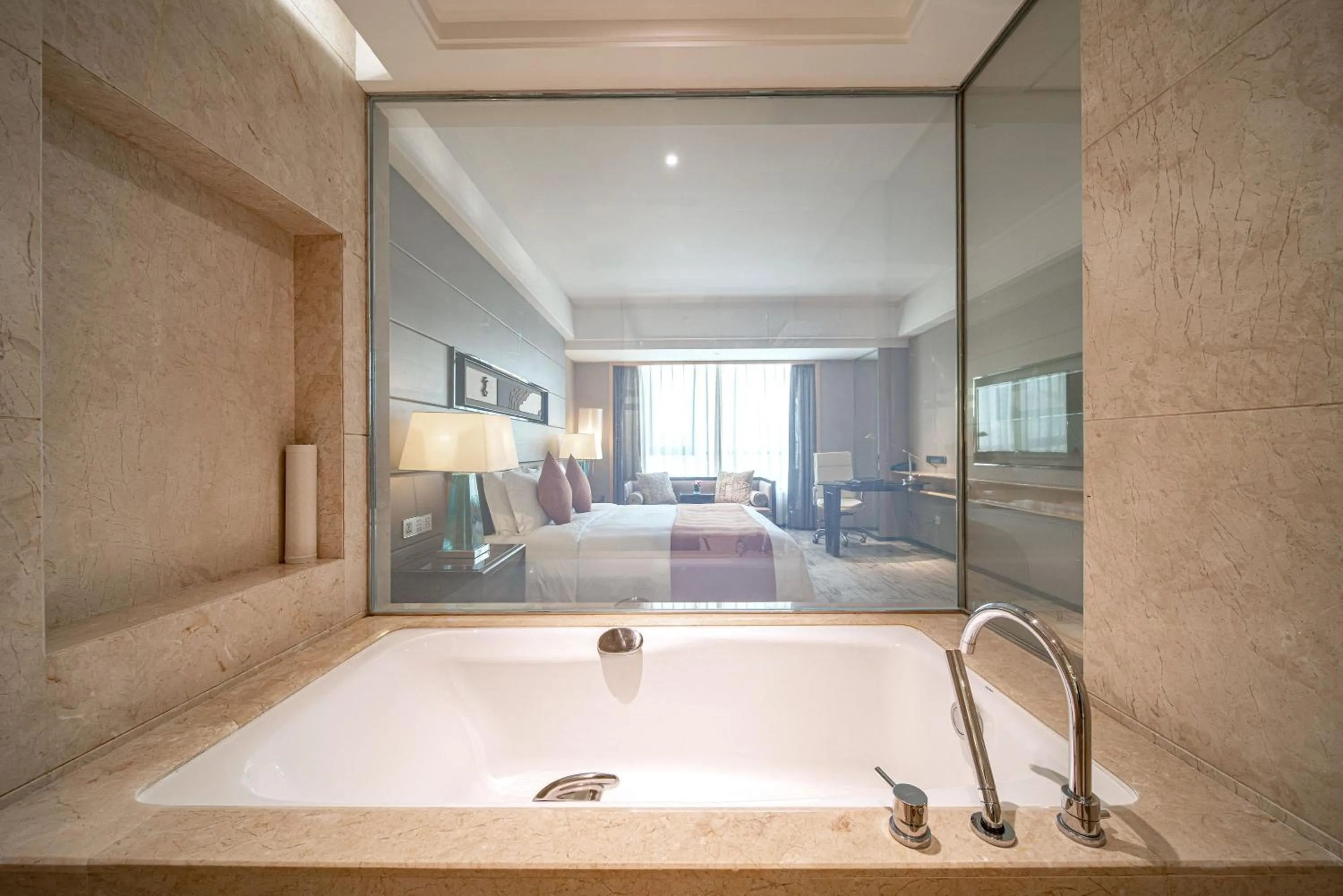 Bathroom in Swissôtel Guangzhou