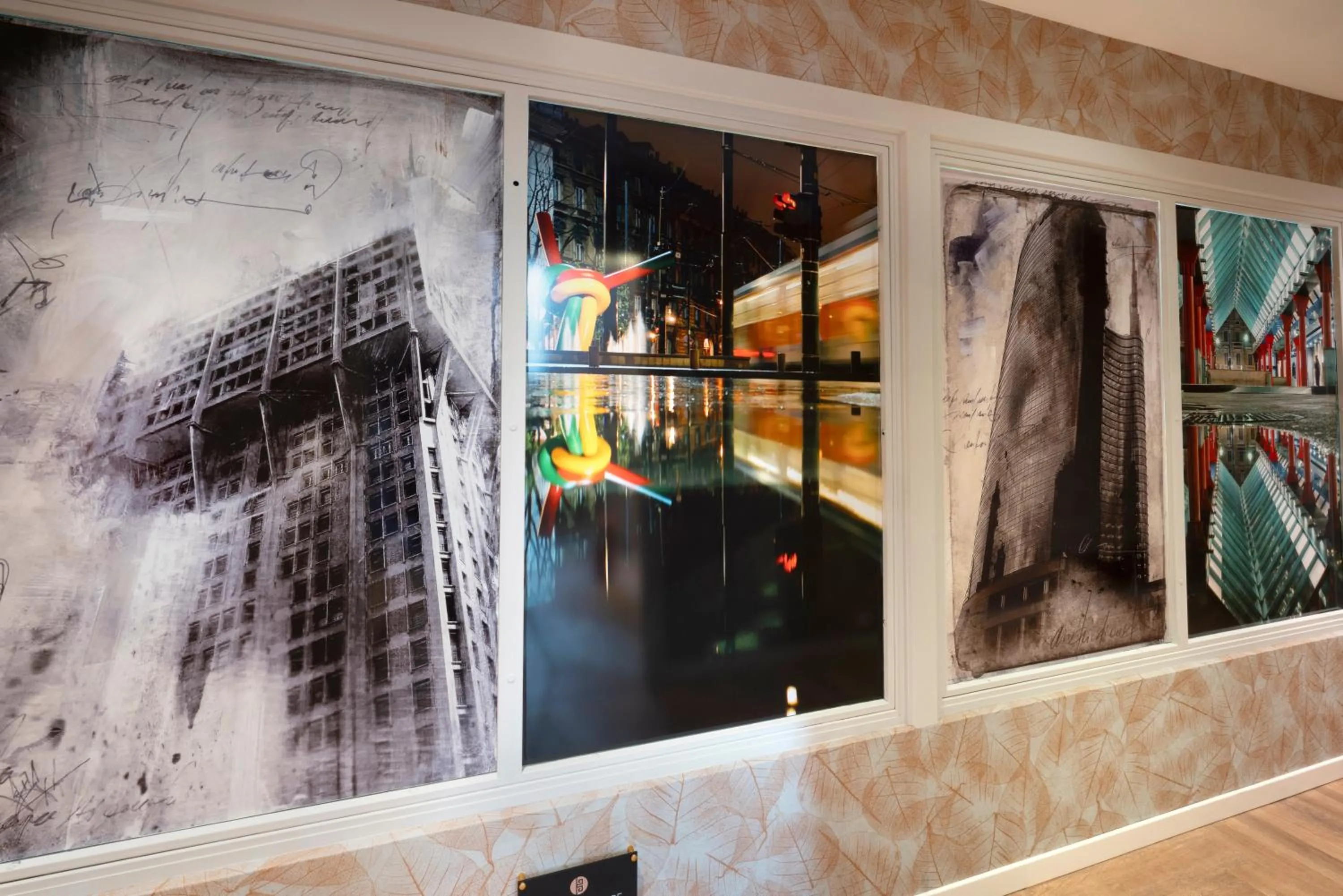 Decorative detail in Kleos Hotel Milano Città Studi by Kleos Group Collection