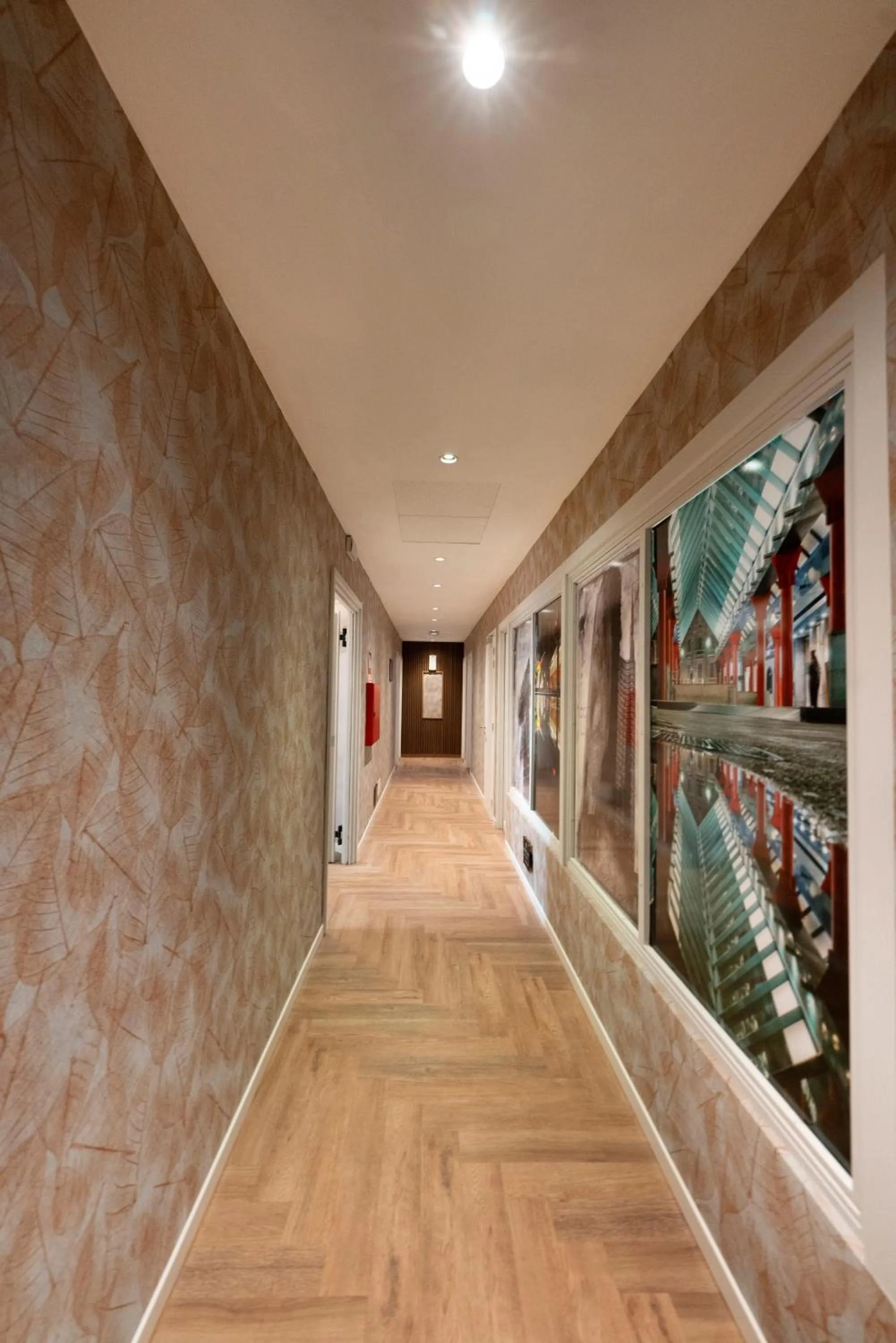 Decorative detail in Kleos Hotel Milano Città Studi by Kleos Group Collection