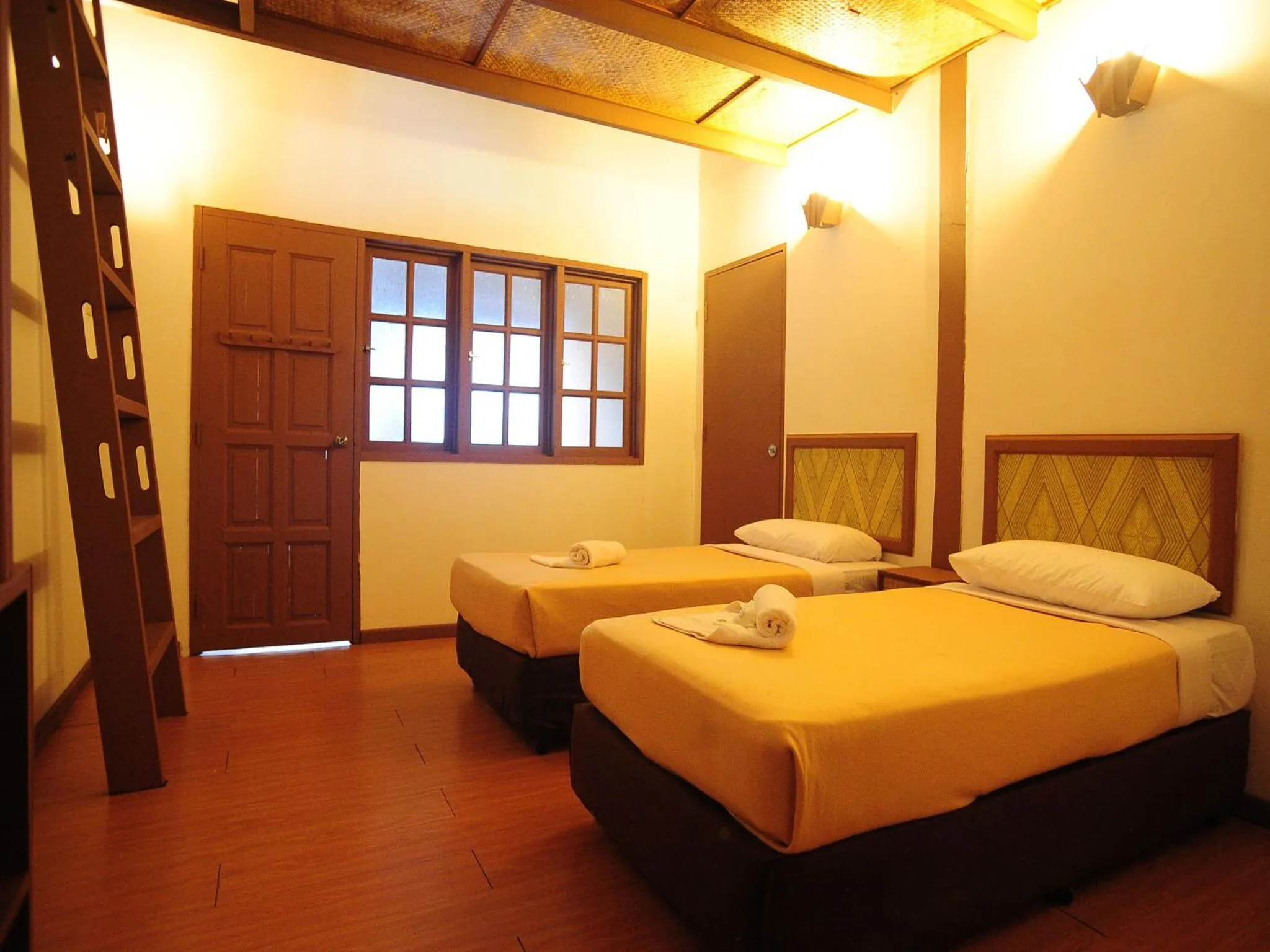 Bed in Redang Paradise Resort