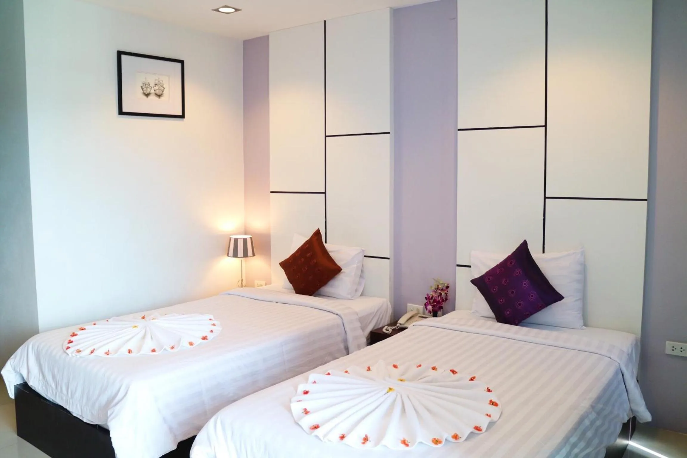Deluxe Twin Room in CA Hotel and Residence Phuket - SHA Extra Plus