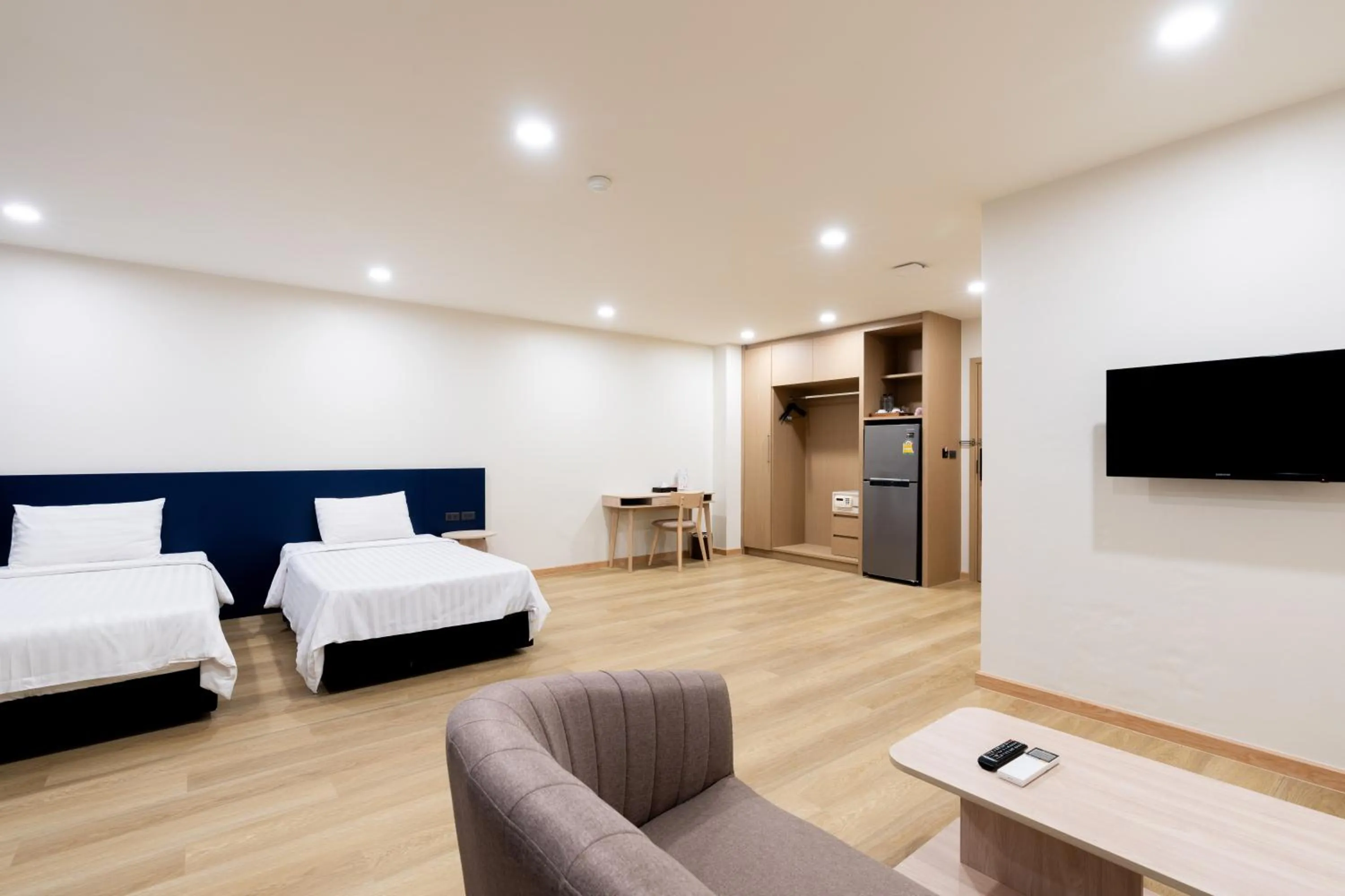 Bed in CA Hotel and Residence Phuket - SHA Extra Plus