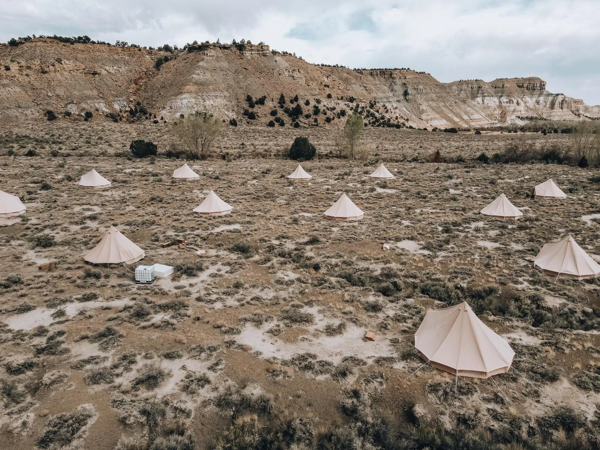 Natural landscape in Wander Camp Bryce Canyon - Escalante