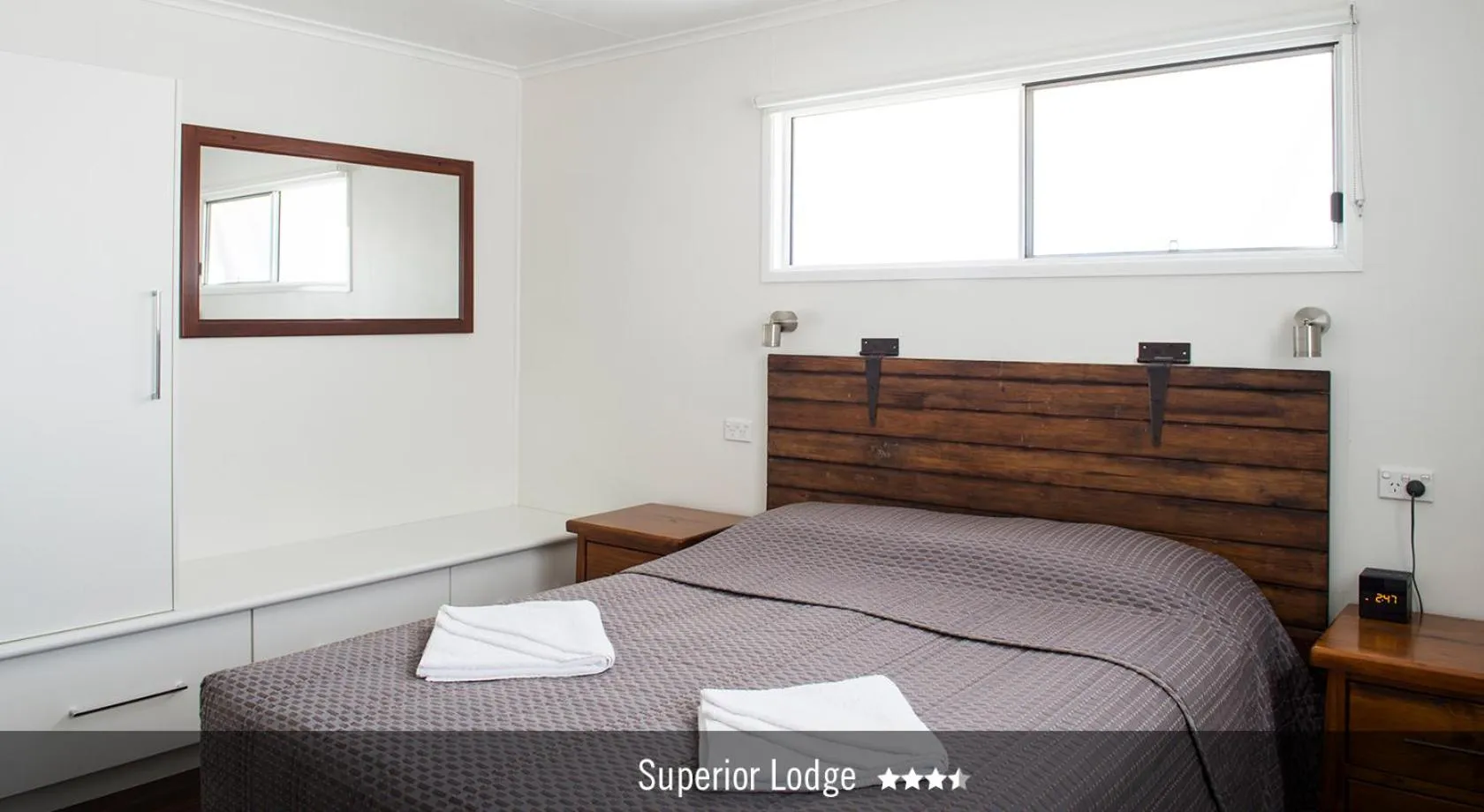 Bed in Saltbush Retreat