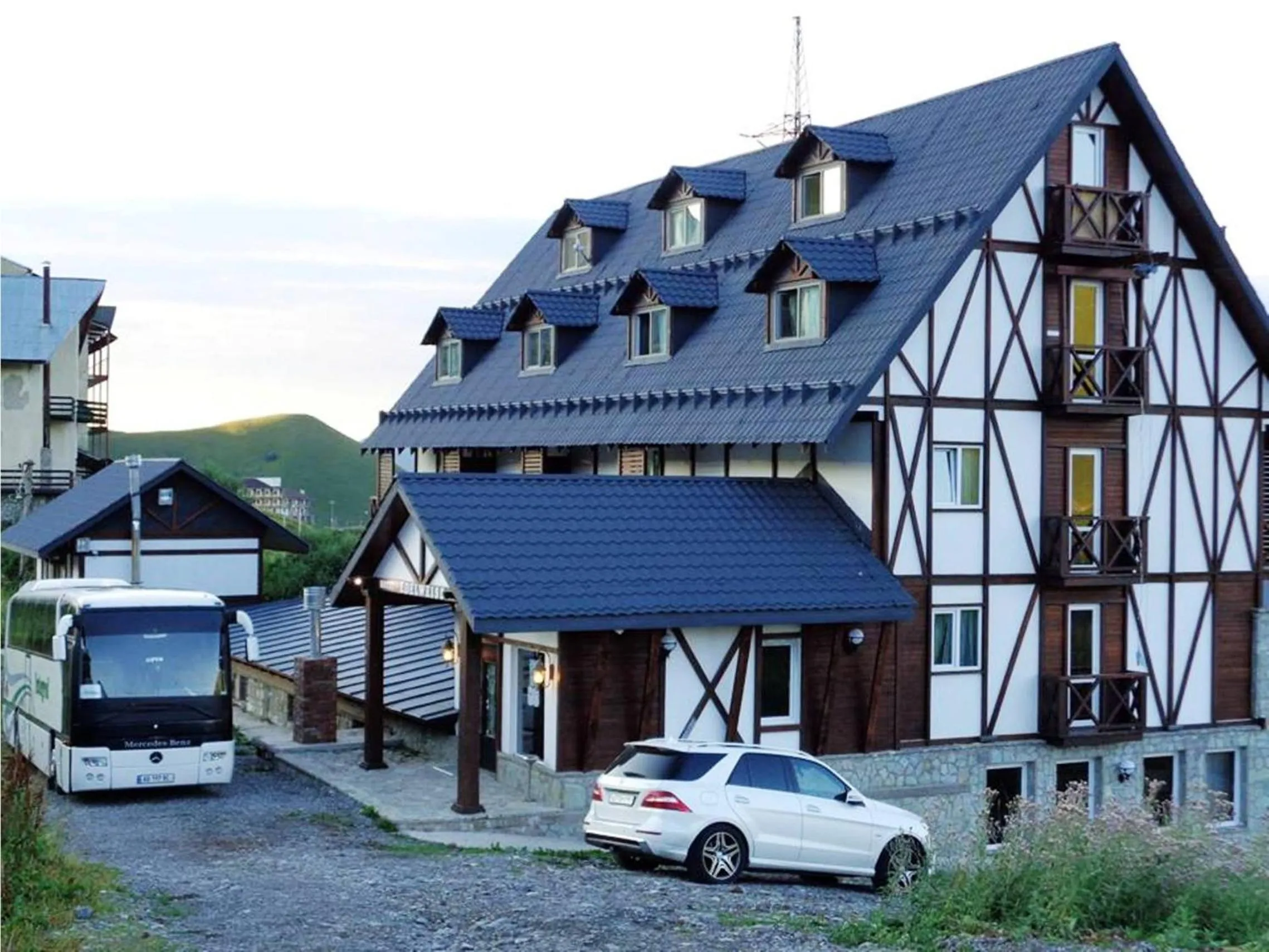 Facade/entrance in Edelweiss Hotel