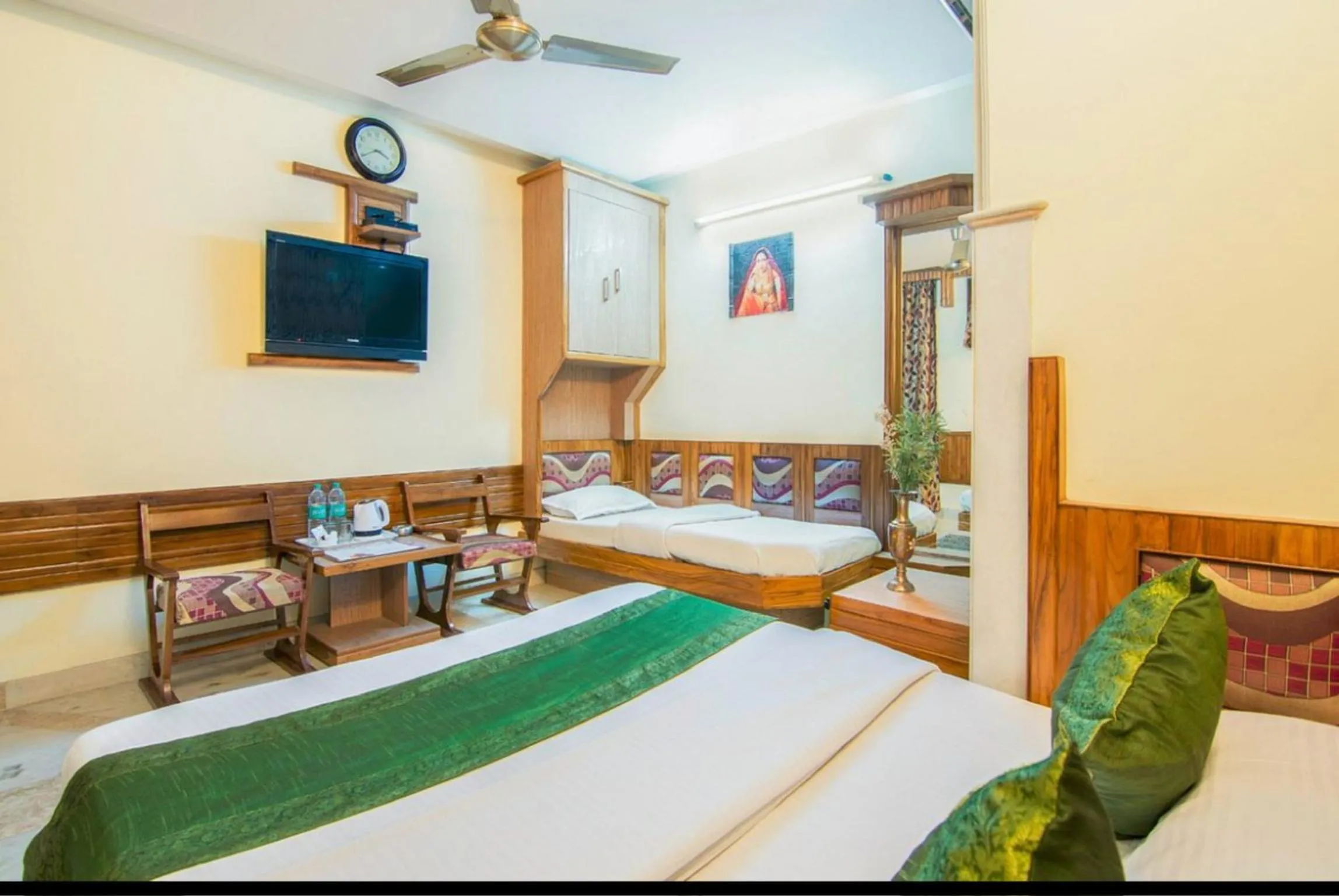 Living room, Bed in Natraj Yes Please -New Delhi