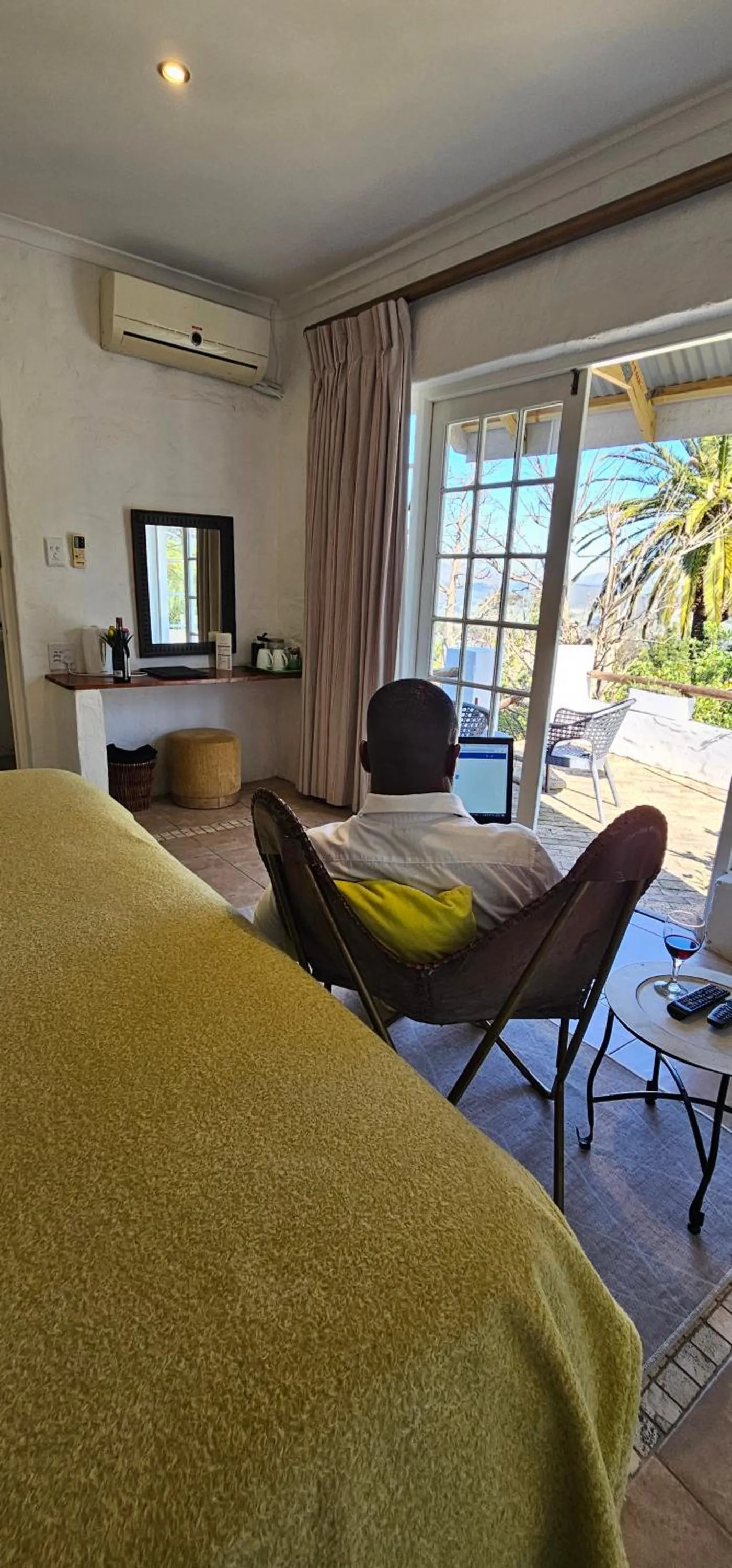 Seating area in De Molen Guest House