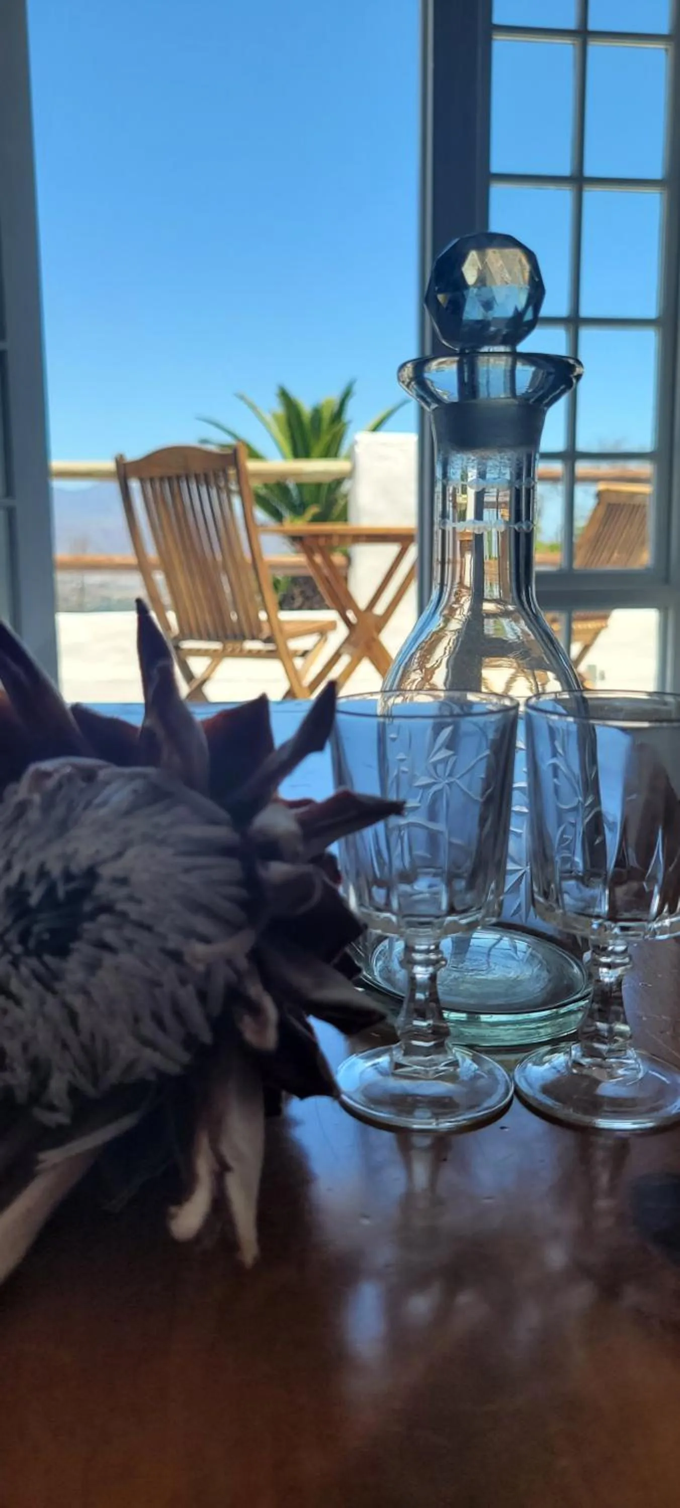 Decorative detail in De Molen Guest House